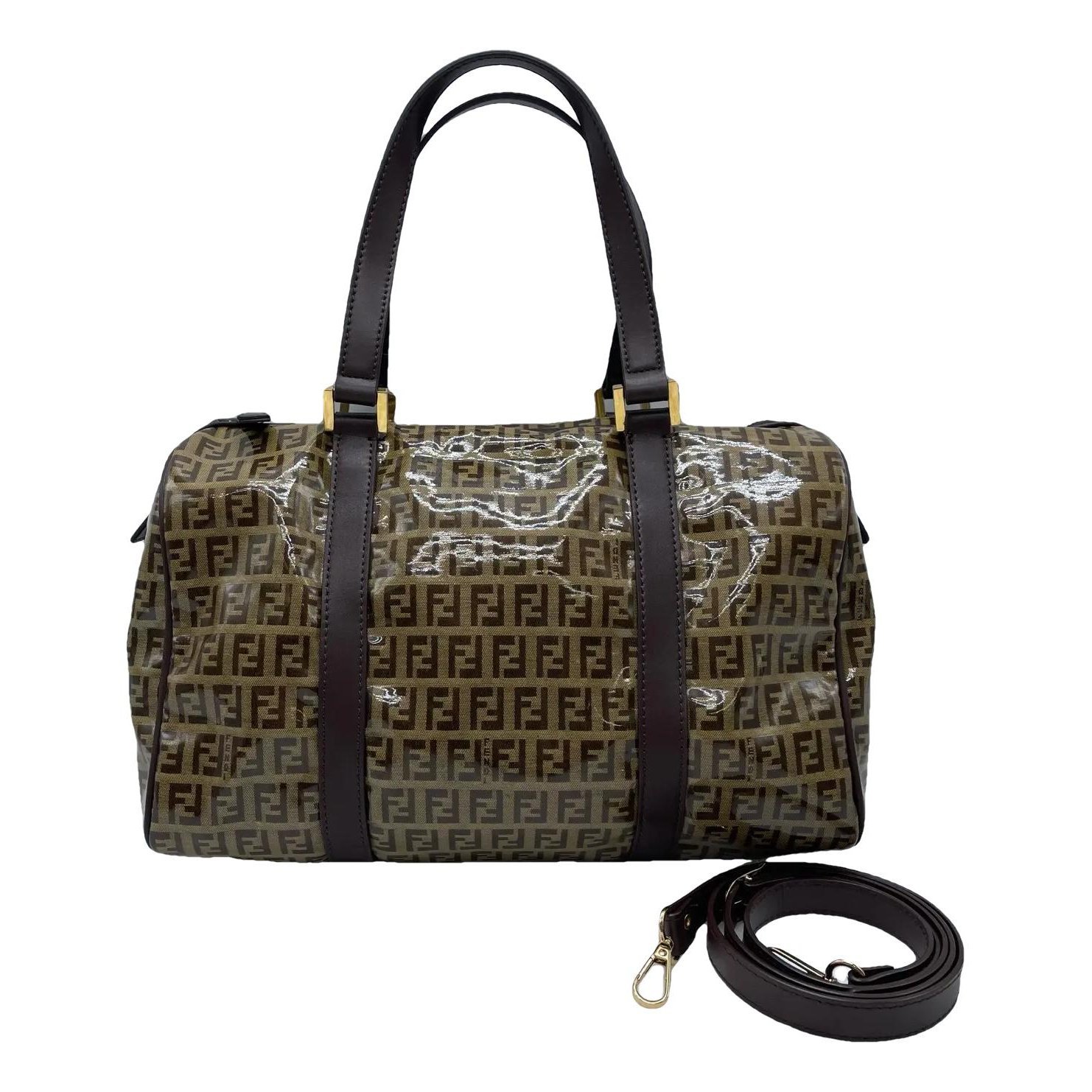 Vinyl handbag