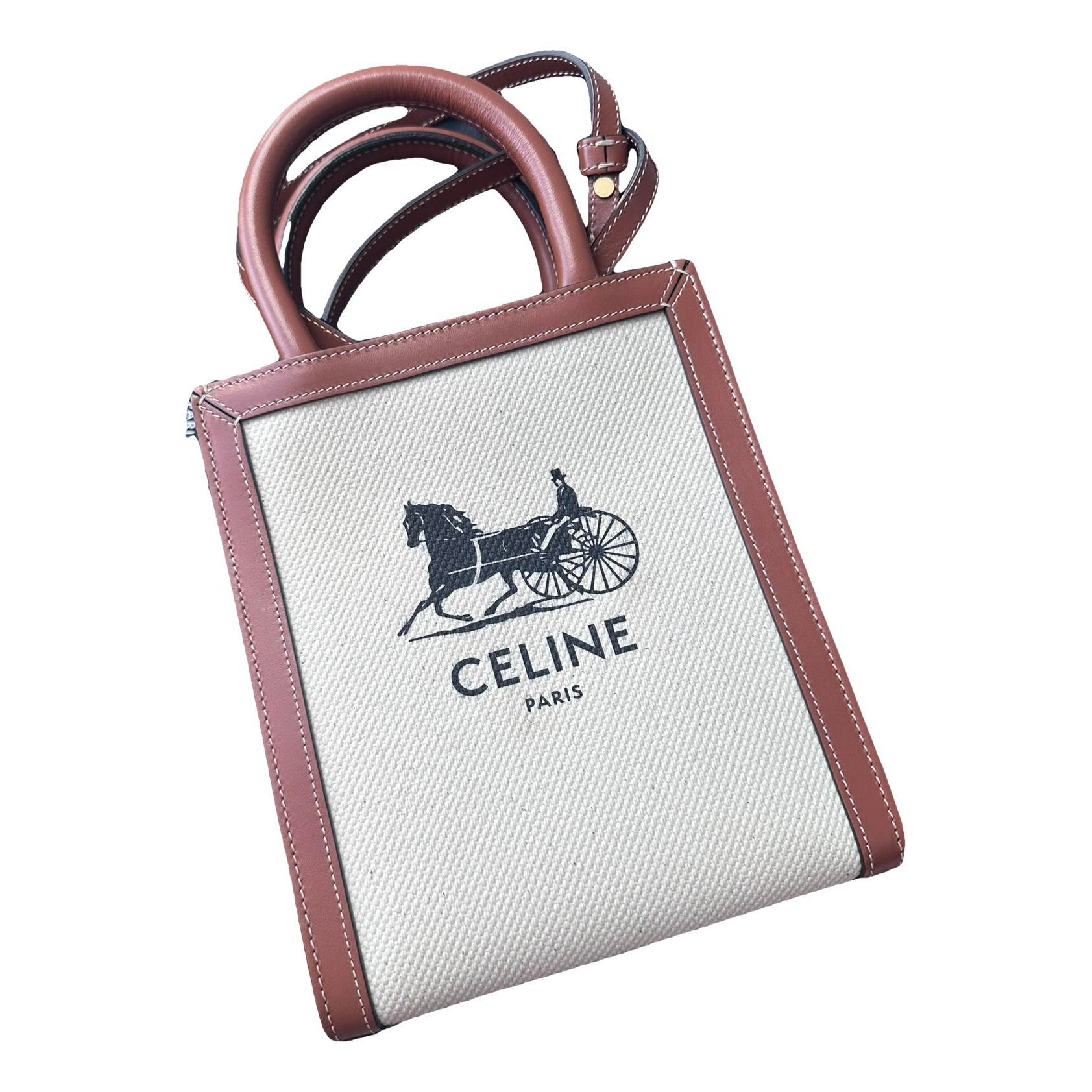 Cabas Vertical cloth tote