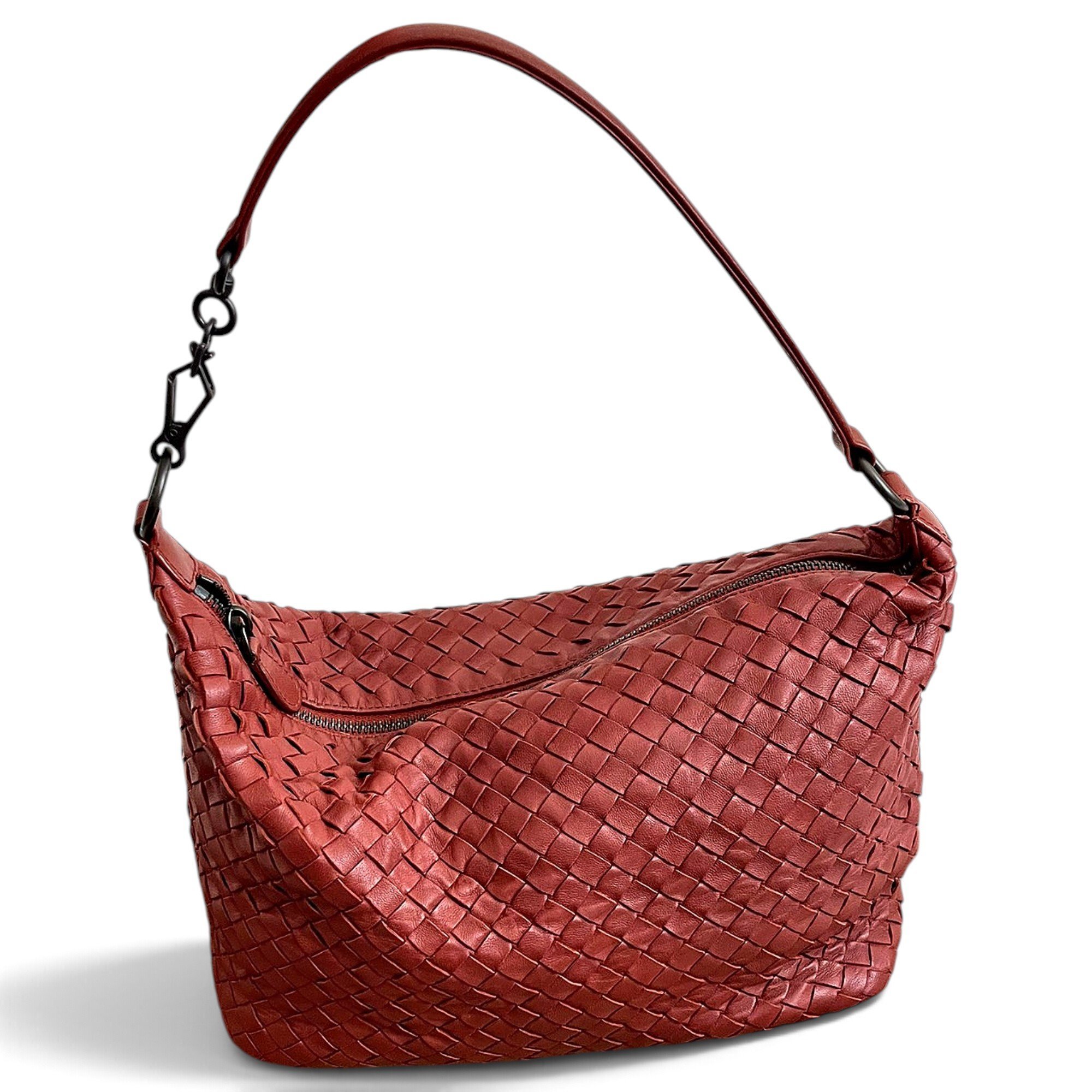 Leather handbag