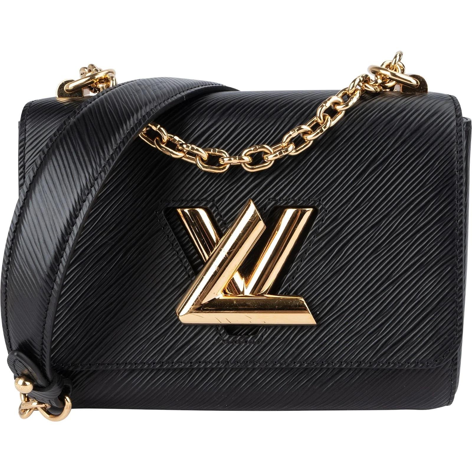Twist leather crossbody bag