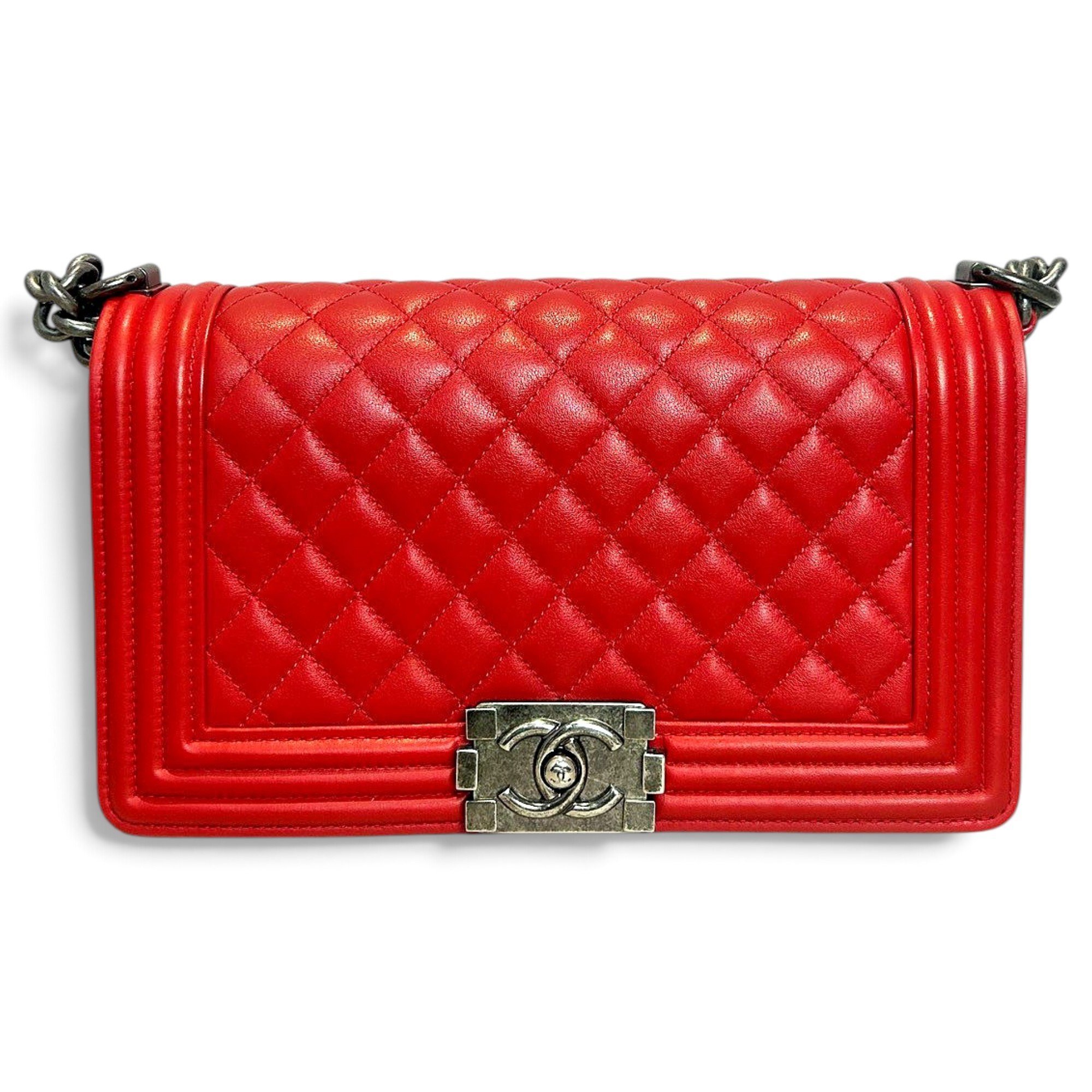 Boy leather crossbody bag