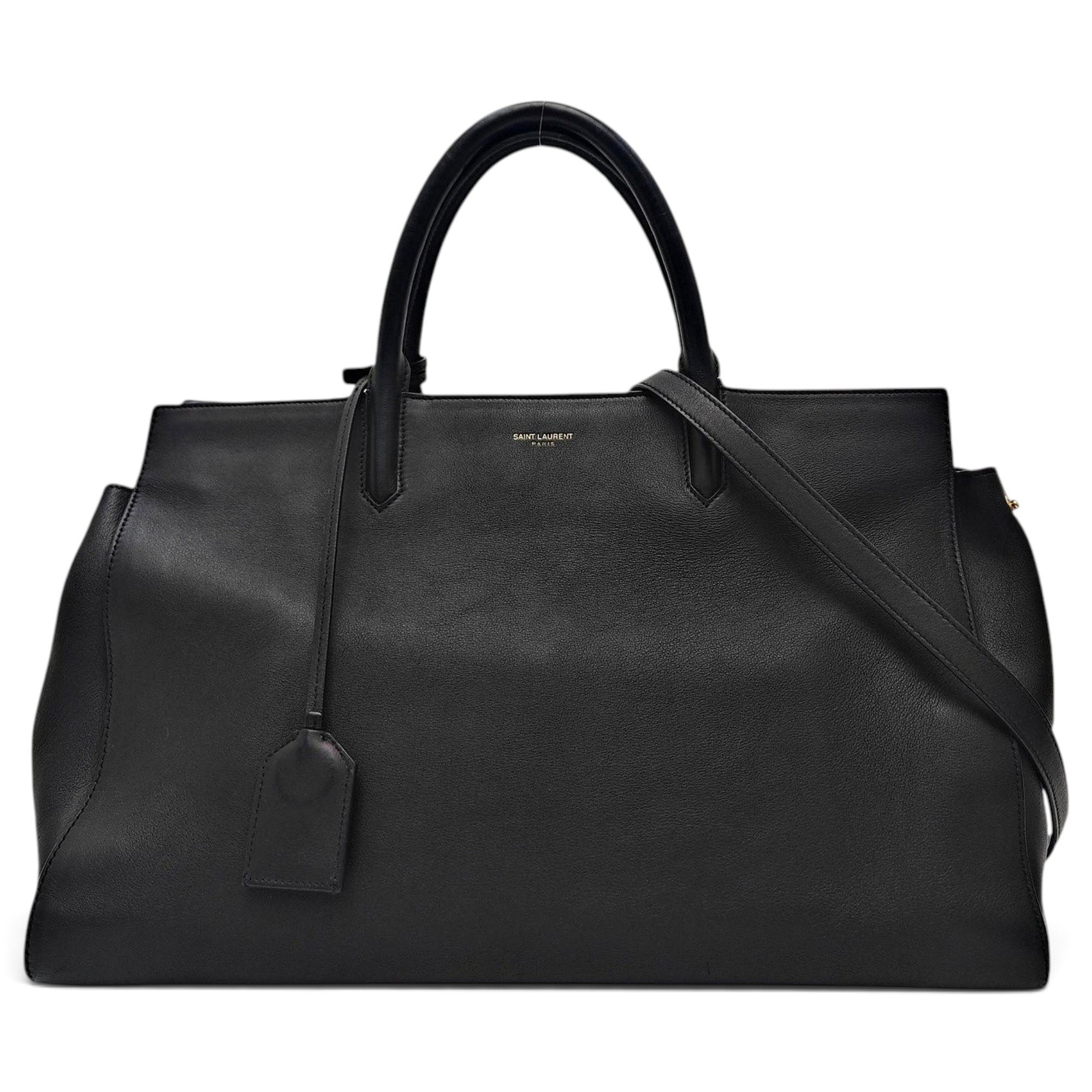 Cabas Rive Gauche leather handbag