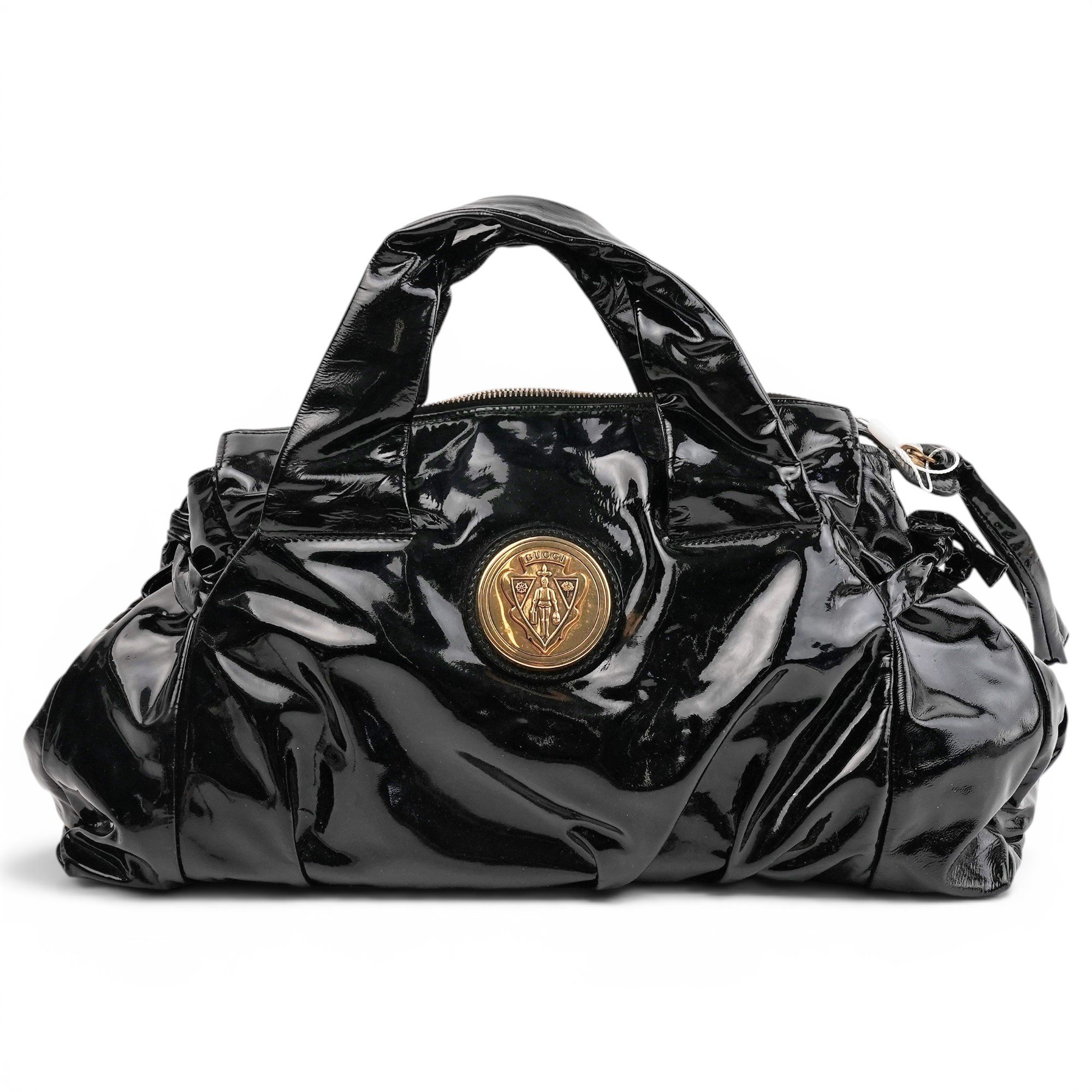 Leather tote