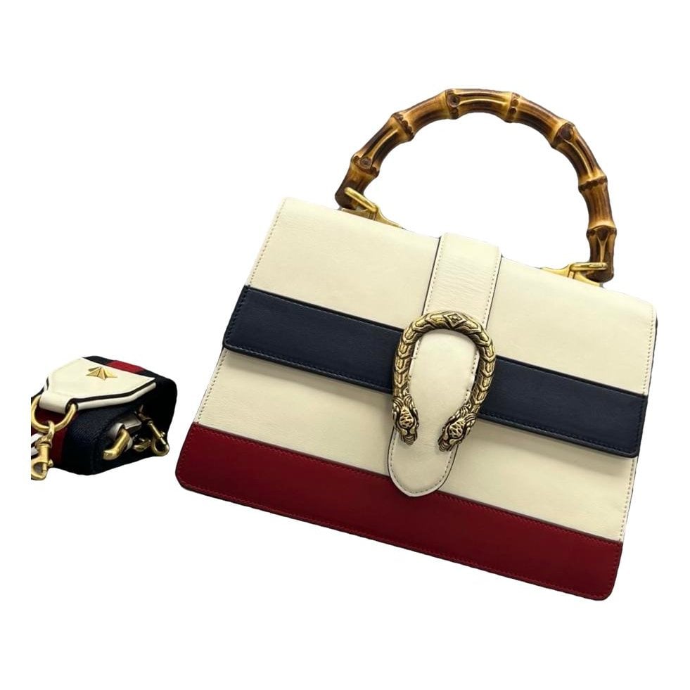 Dionysus Bamboo leather handbag