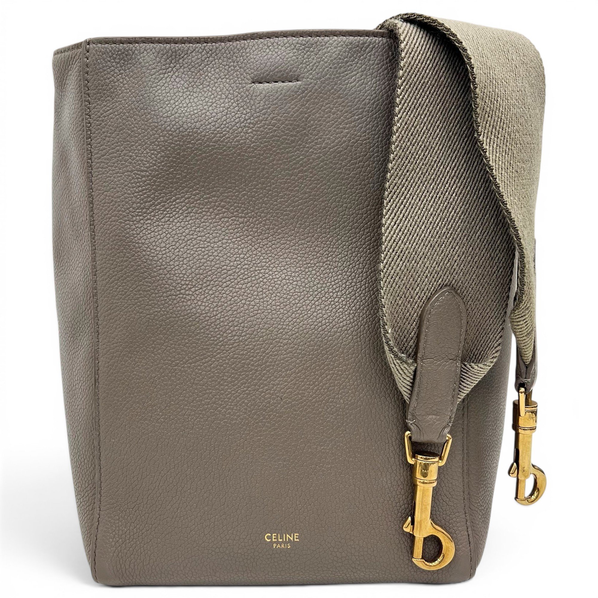 Seau Sangle leather tote