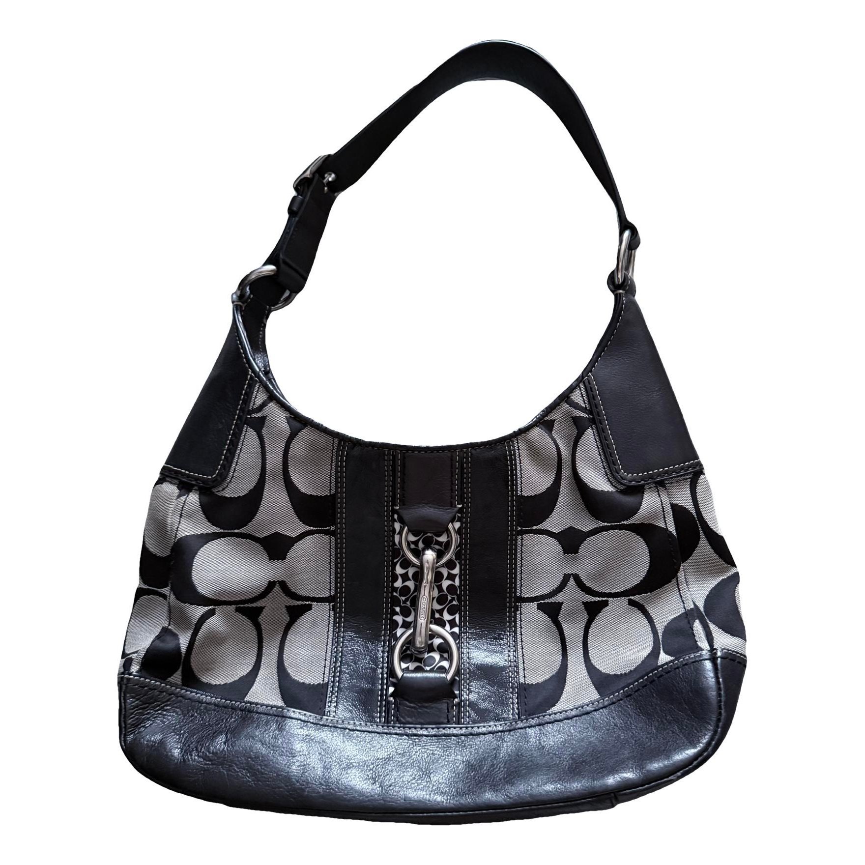 Signature Sufflette leather handbag