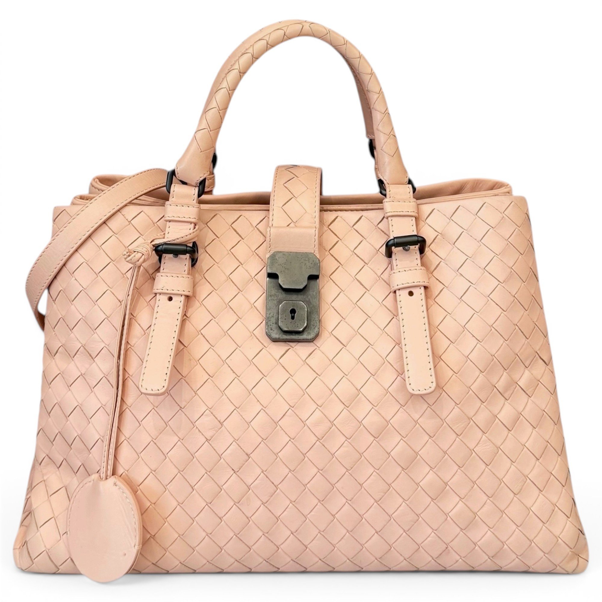 Roma leather tote