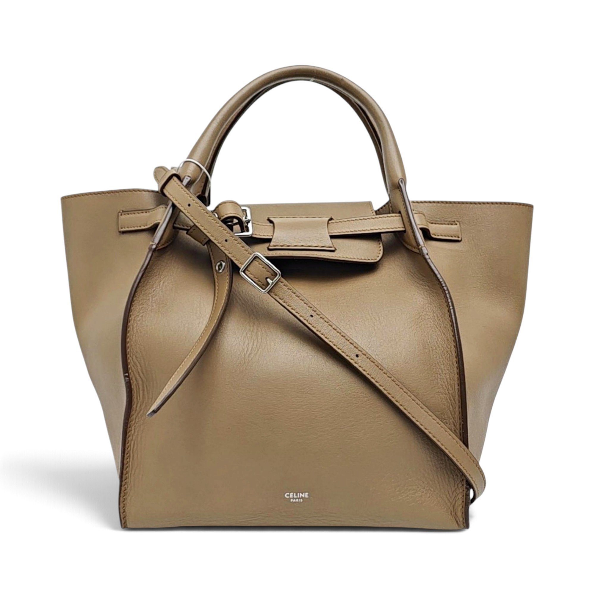 Big Bag leather handbag