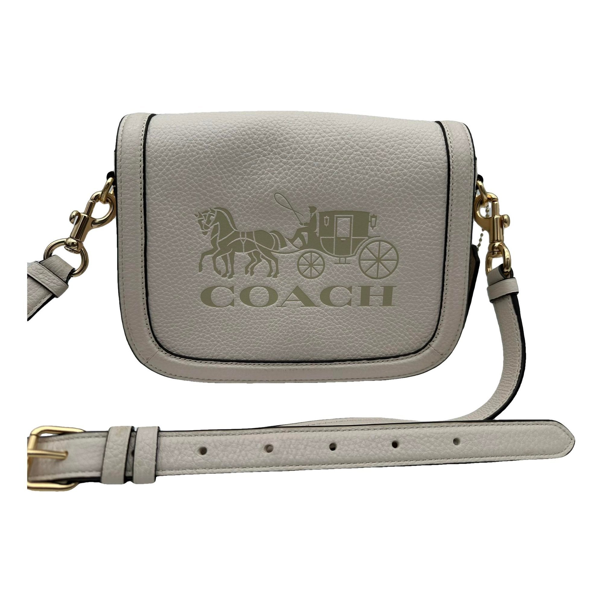 Leather crossbody bag