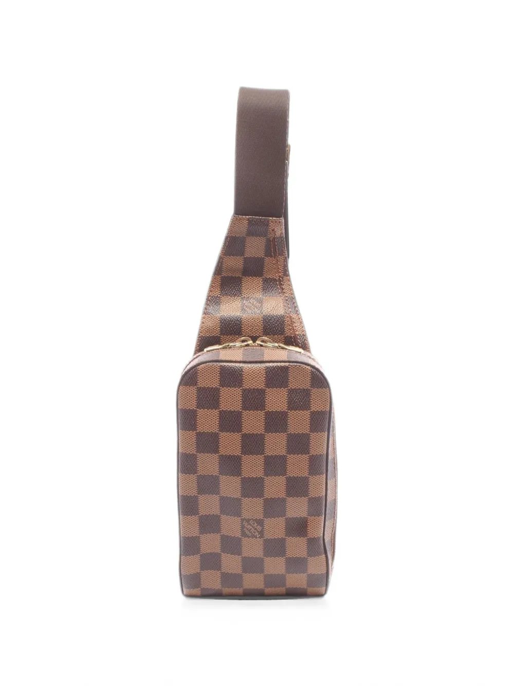 2004 Geronimos Damier Ebene belt bag