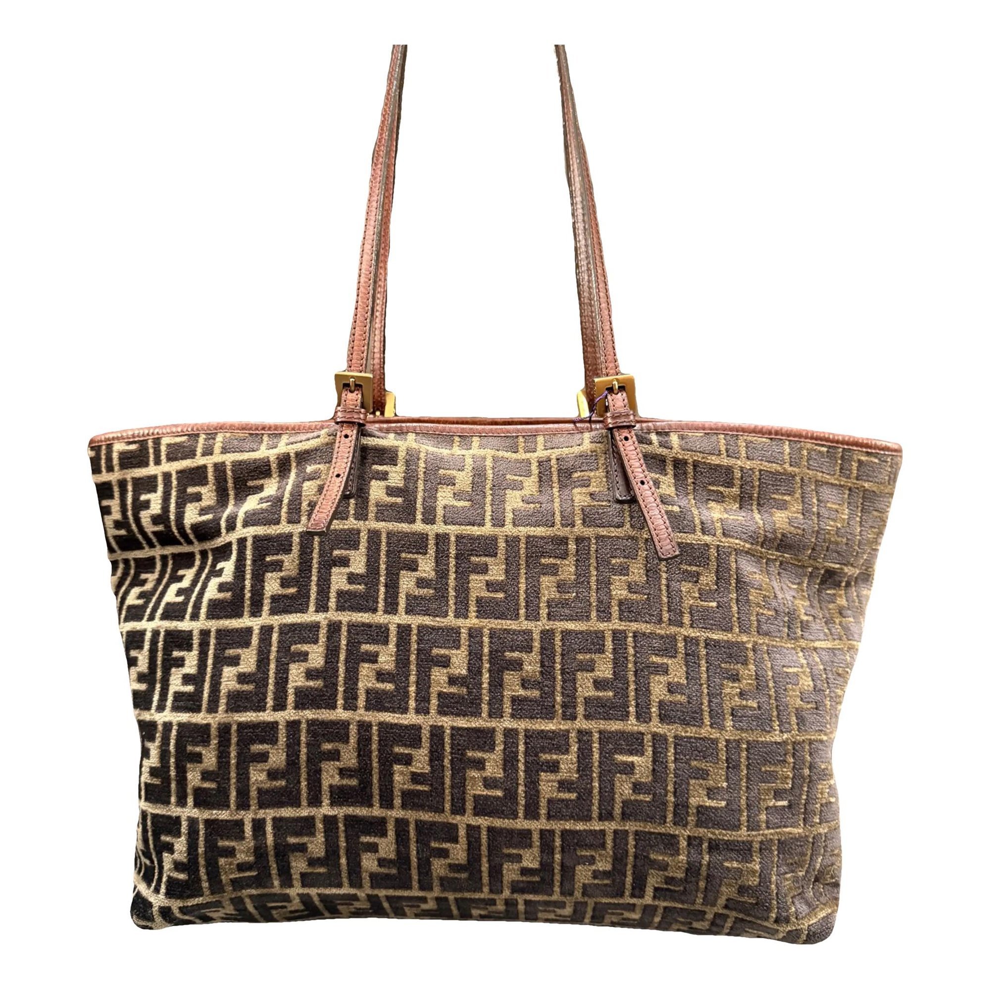 Roll Bag velvet tote