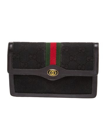 GG Canvas Clutch Vintage