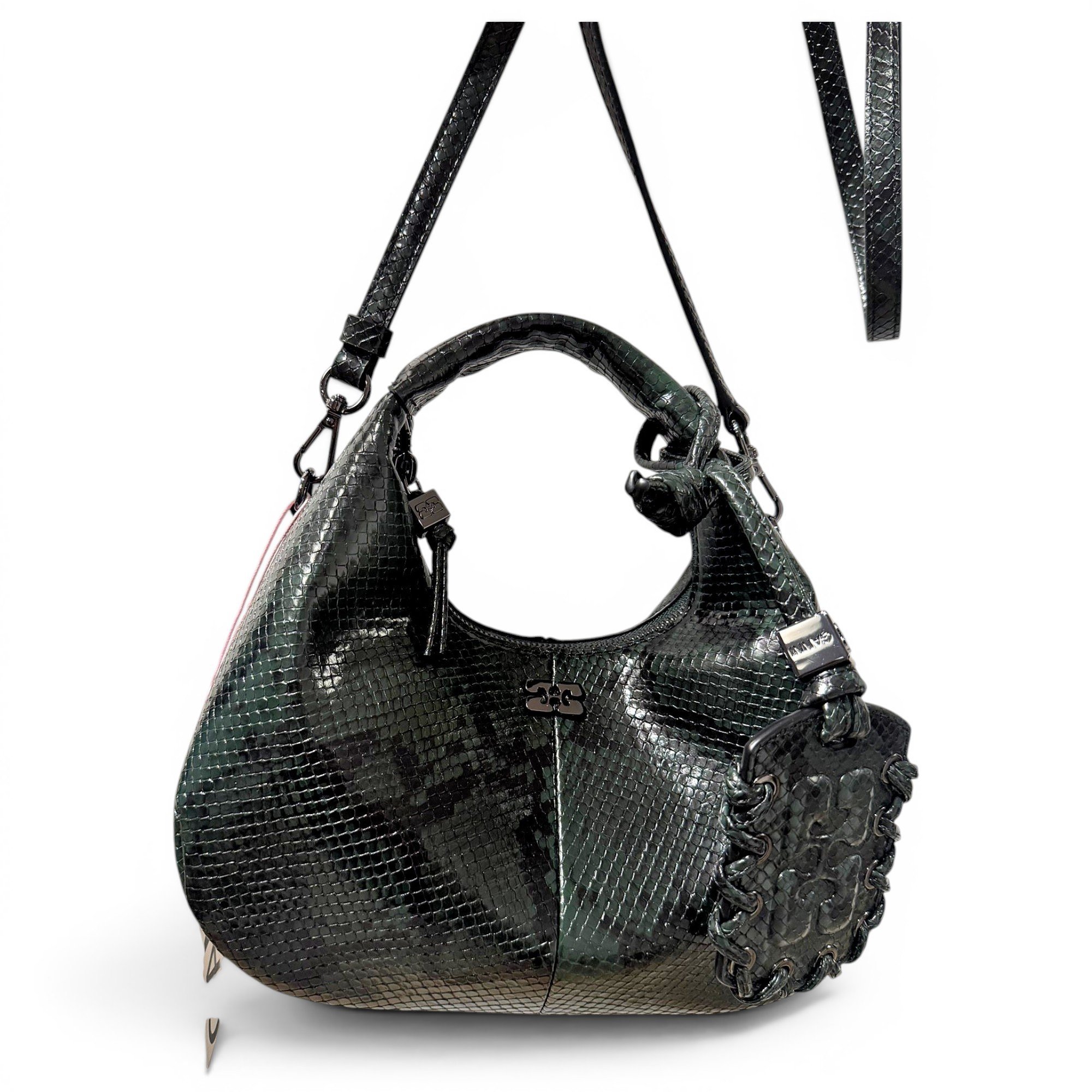 Hobo faux fur handbag