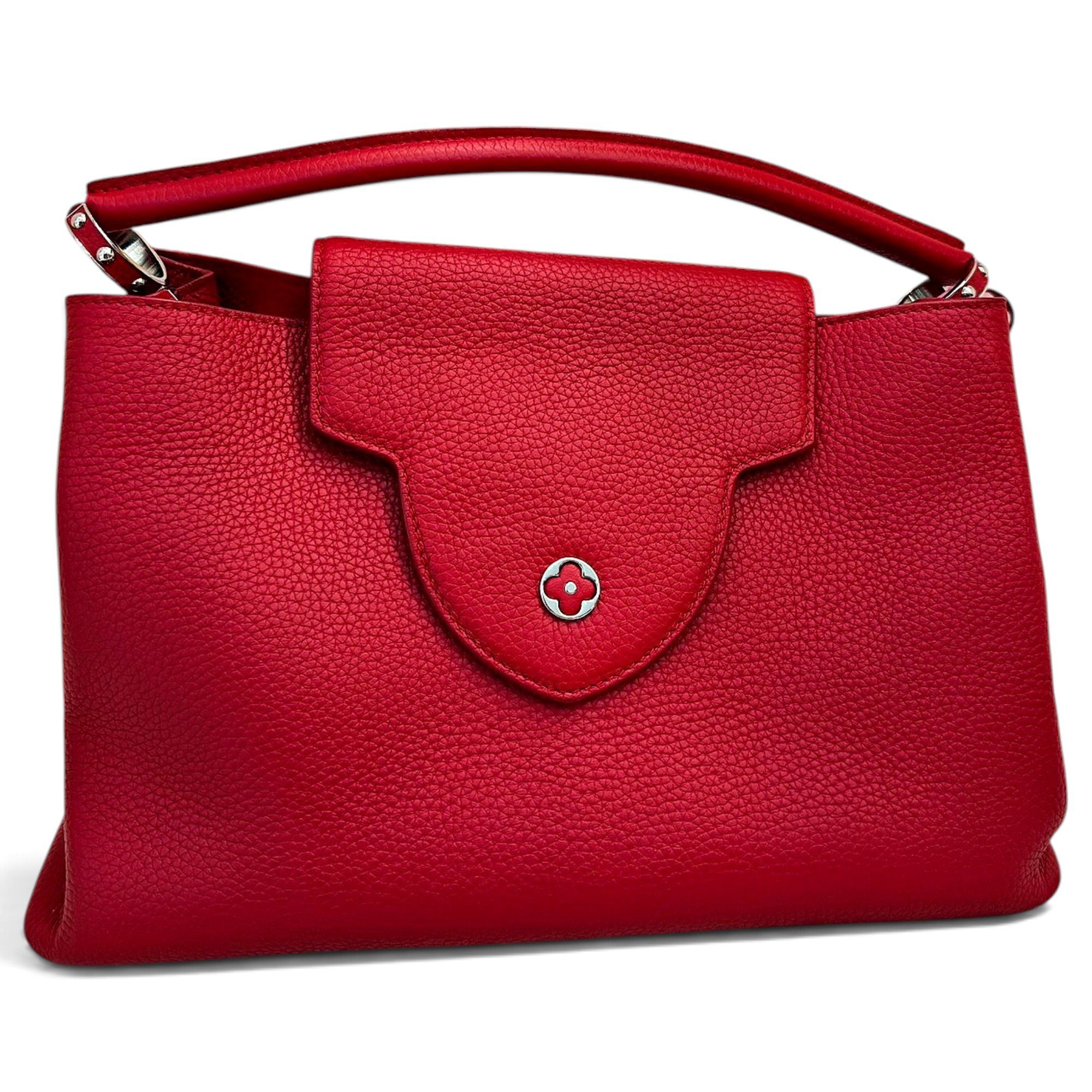 Capucines leather handbag
