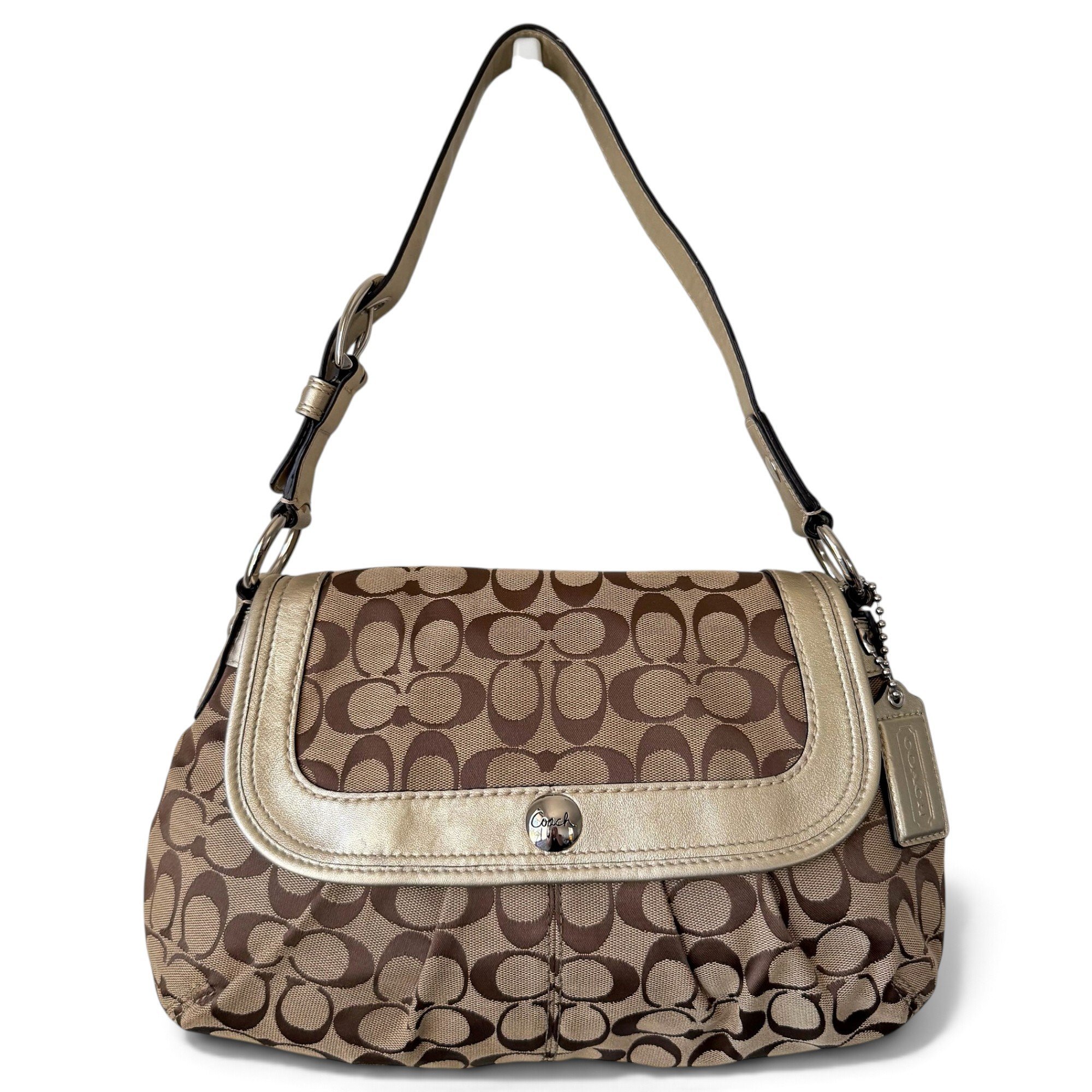 Signature Sufflette leather handbag