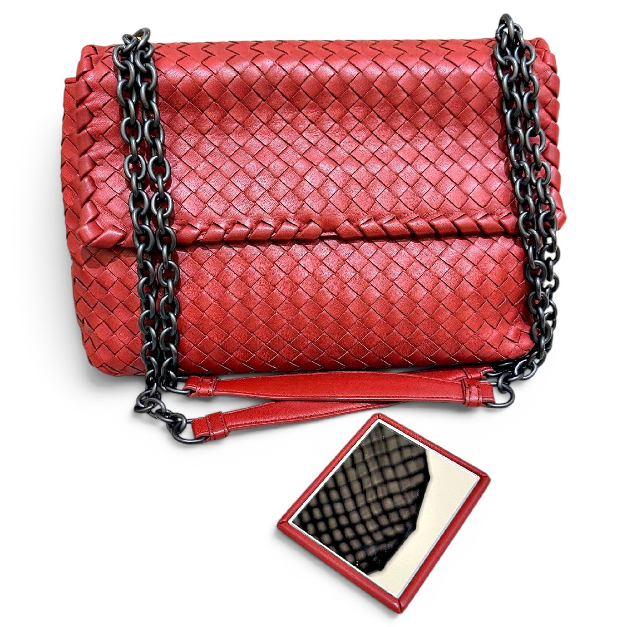 Olimpia leather handbag