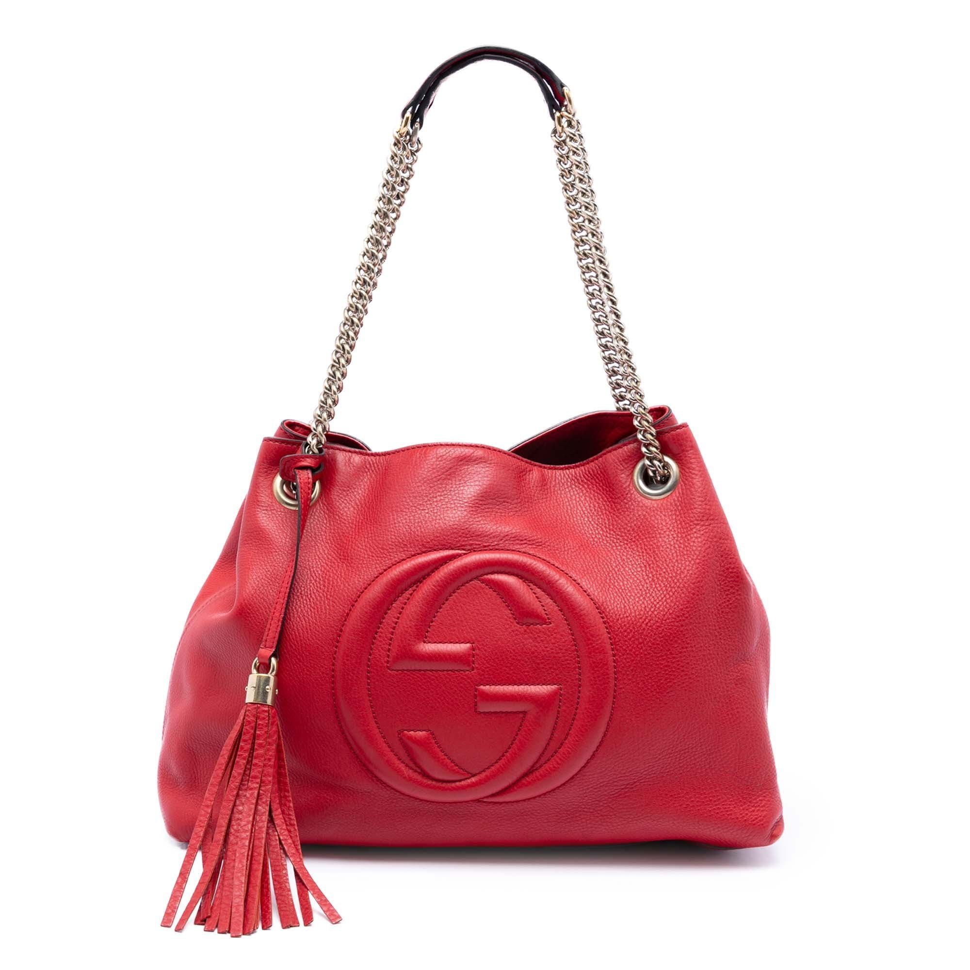 Soho Chain pony-style calfskin handbag