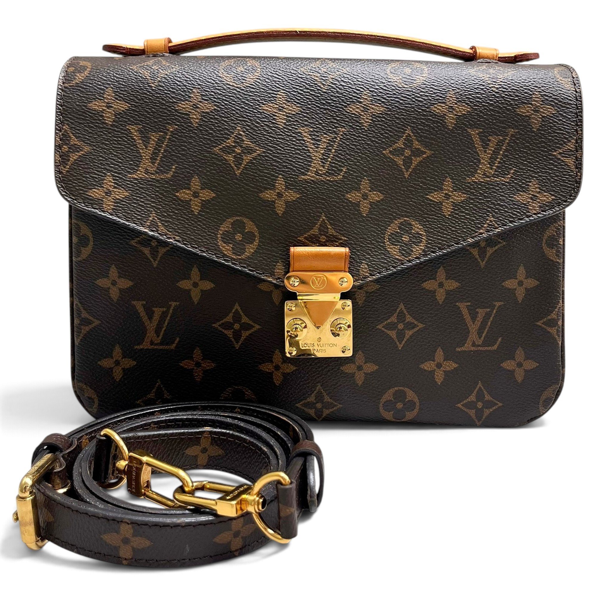 Metis leather handbag