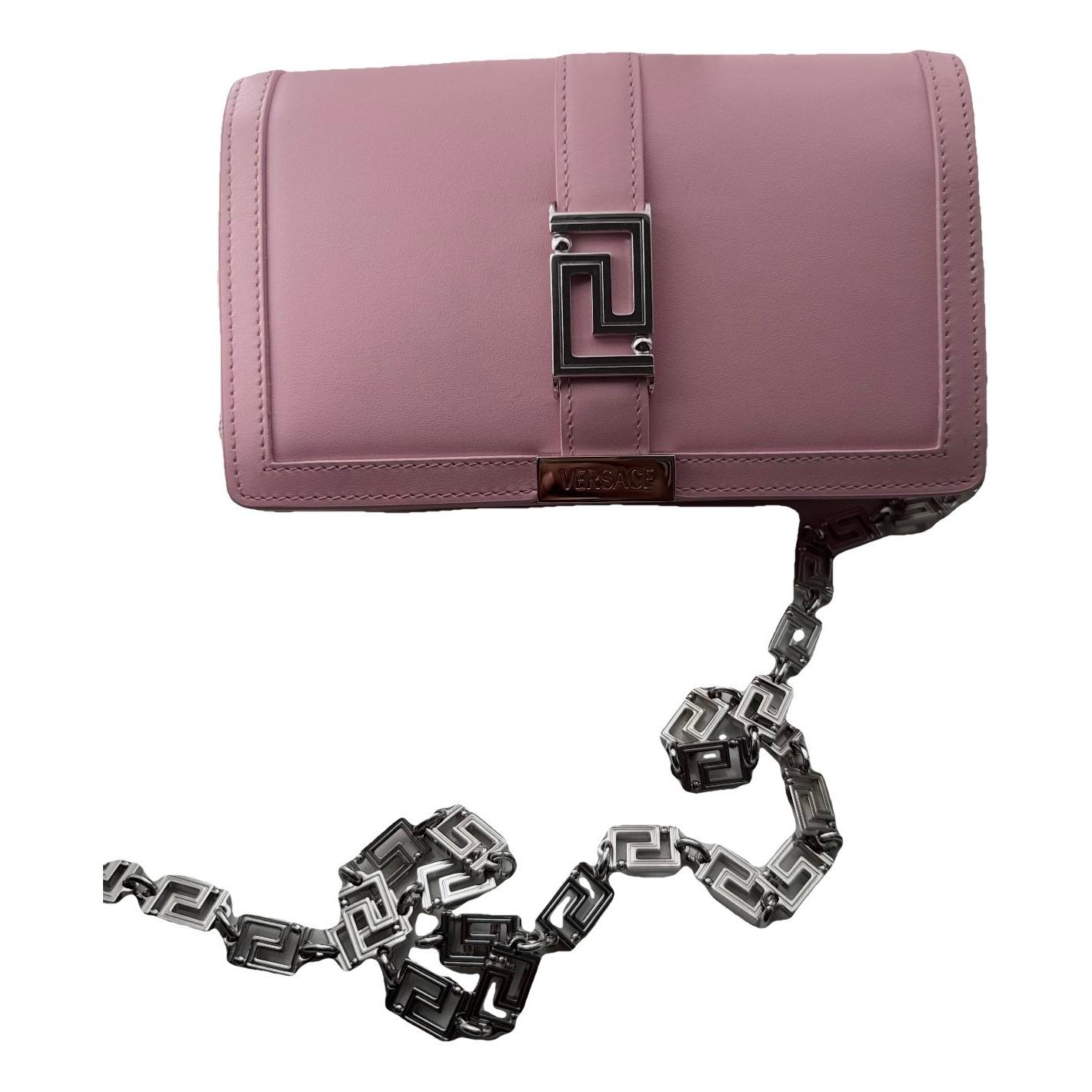 Greca Goddess leather handbag