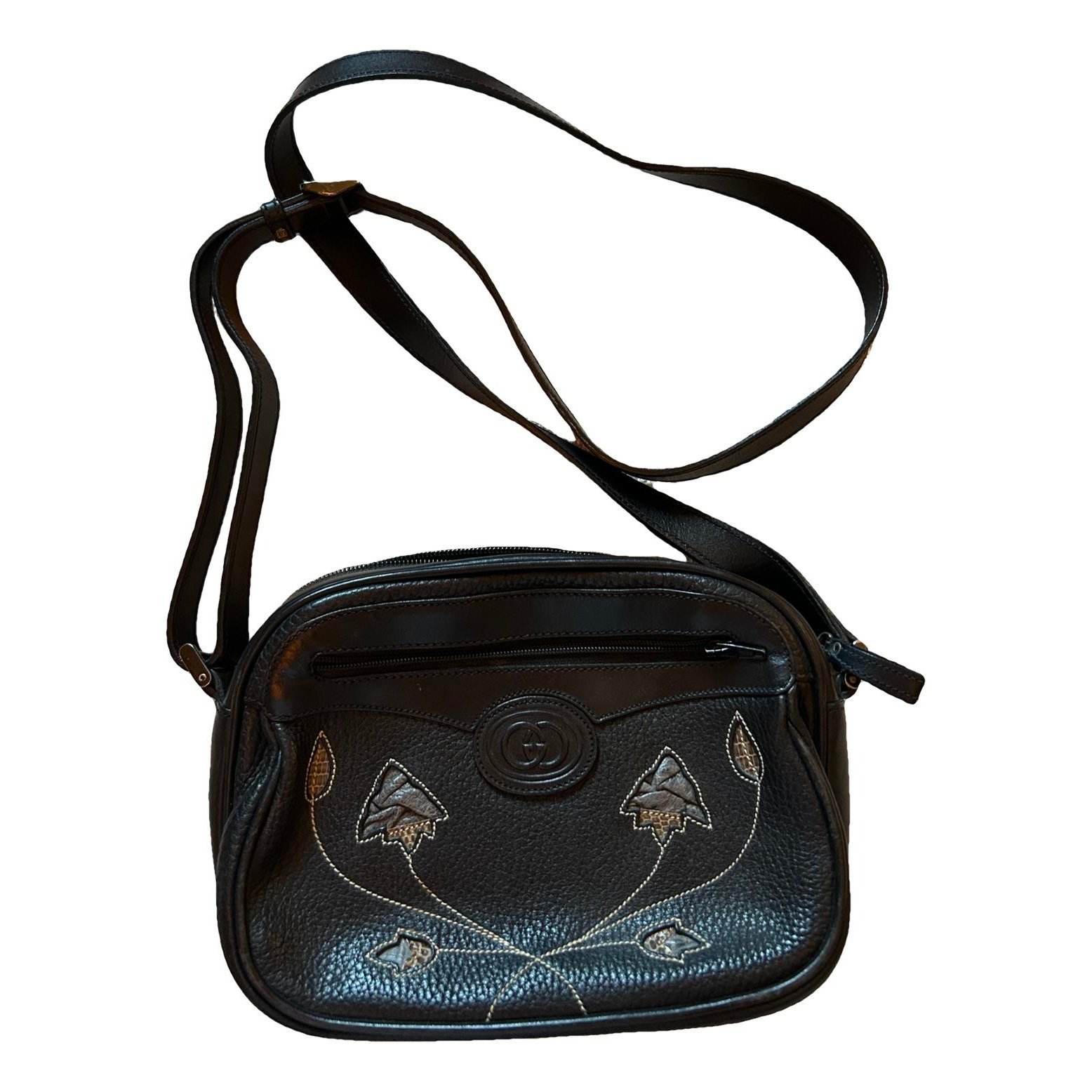Leather crossbody bag