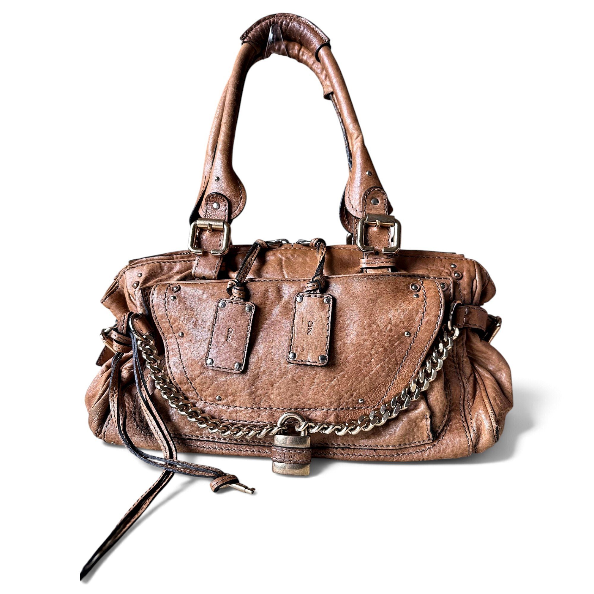 Paddington leather handbag