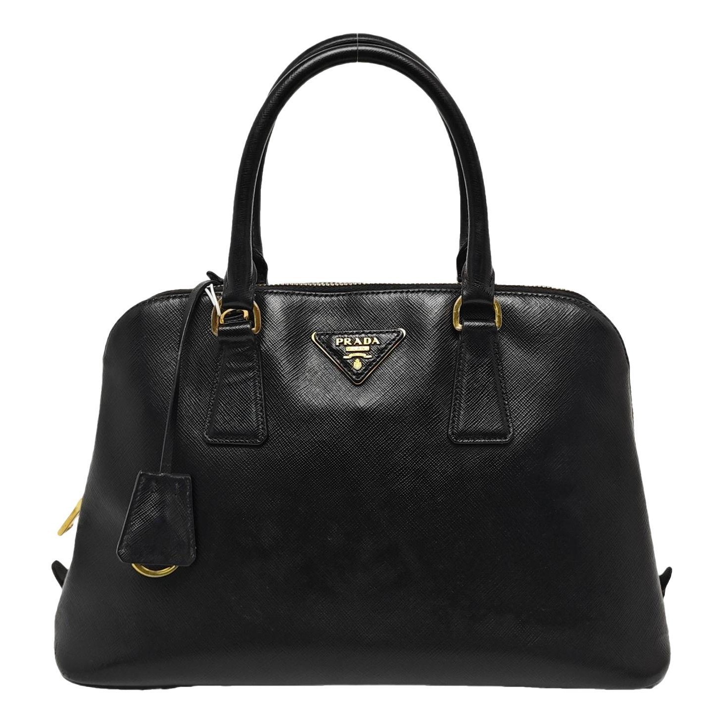 Promenade leather handbag