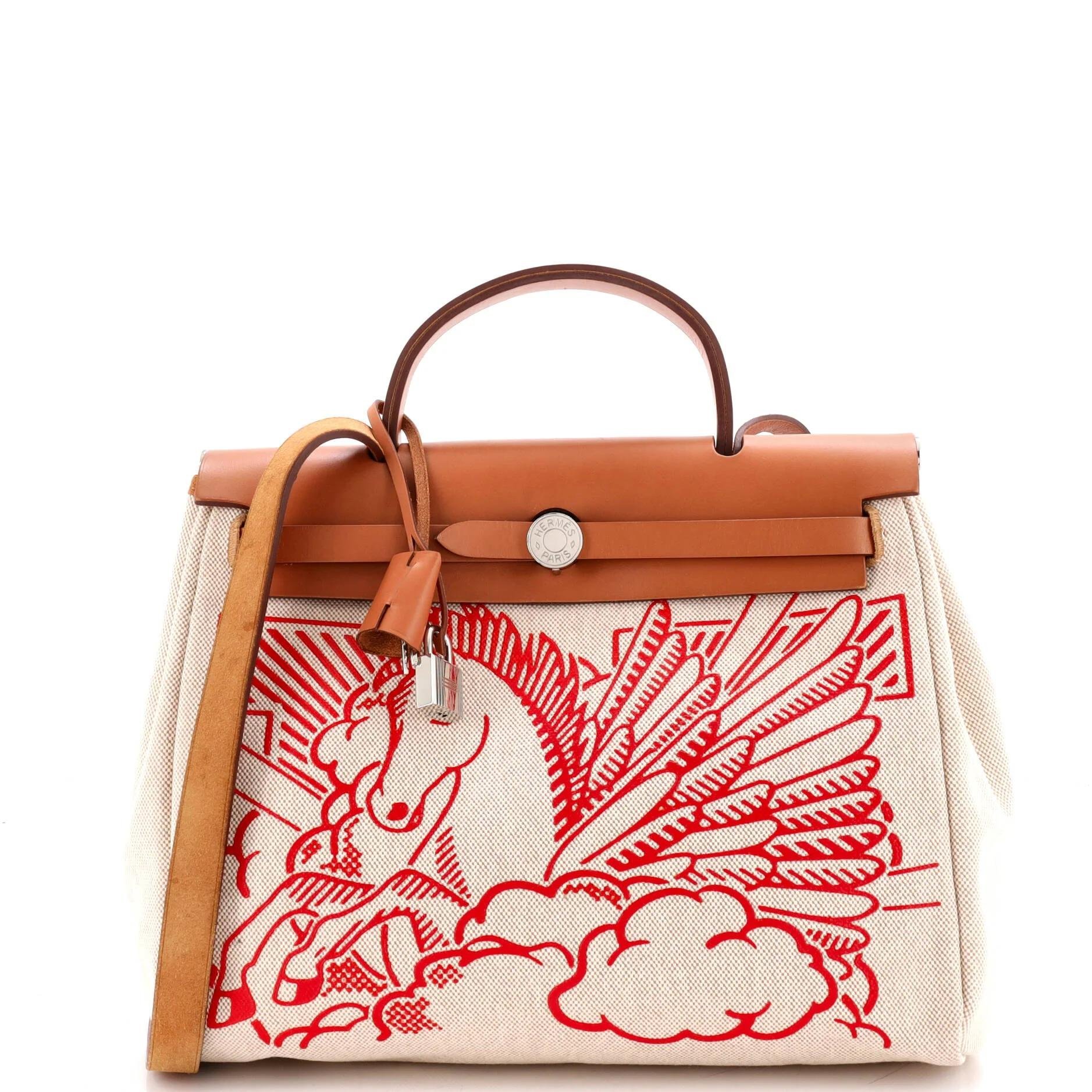 Herbag leather handbag