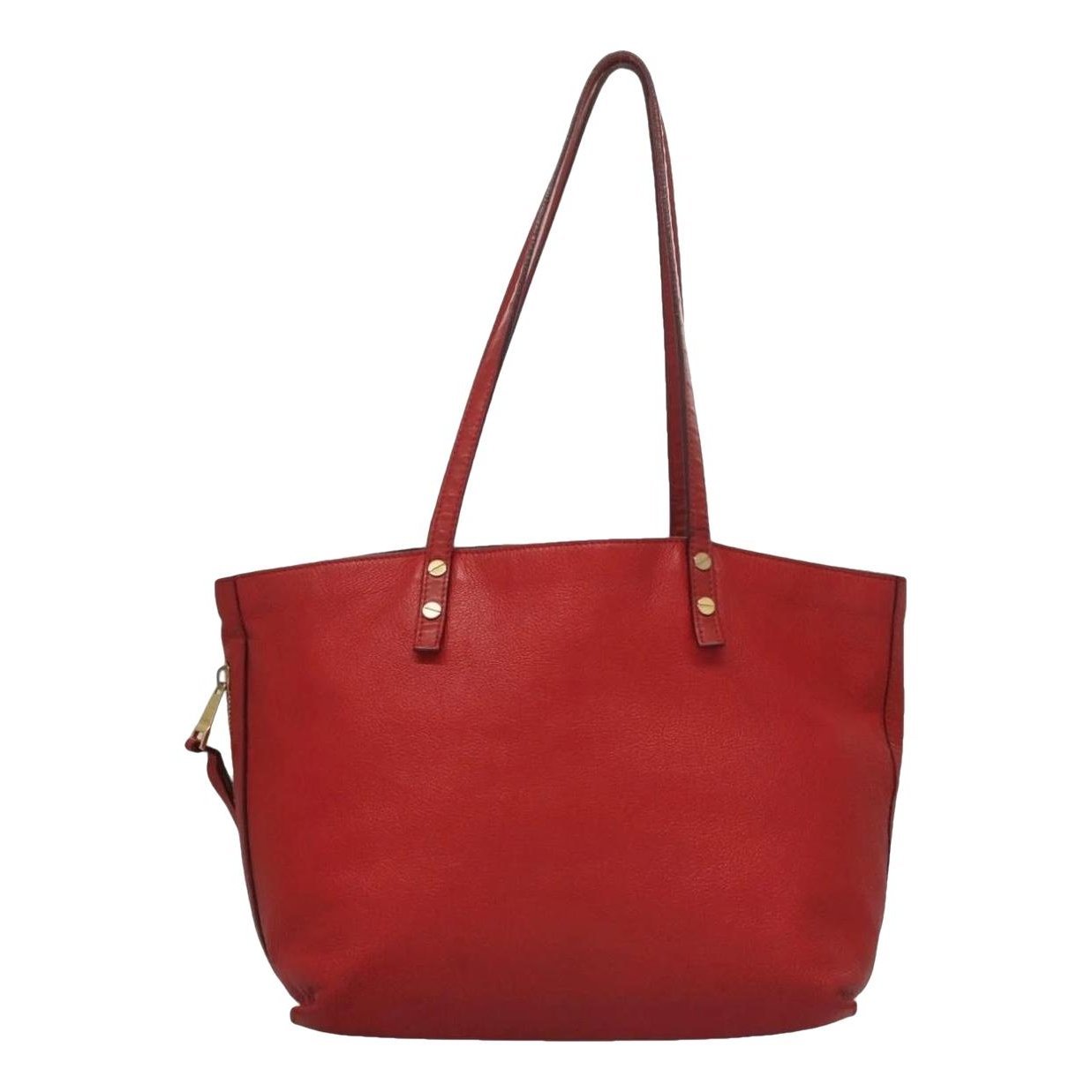 Leather tote