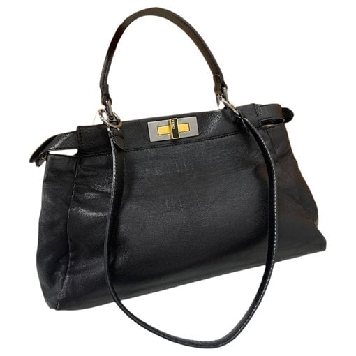 Peekaboo leather handbag