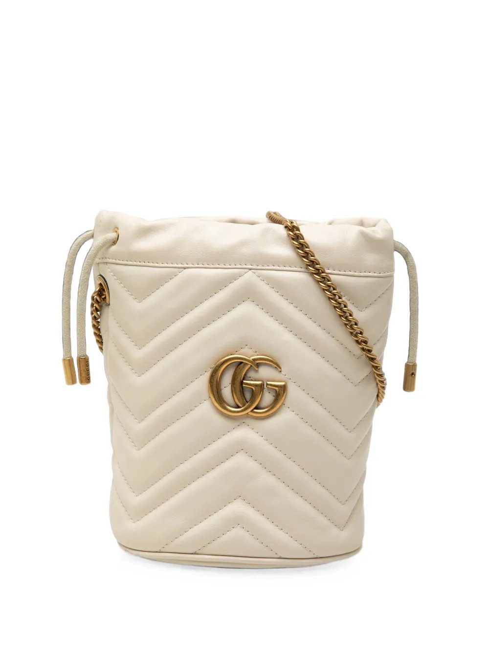 2000-2015 Small GG Marmont Matelasse Calfskin bucket bag