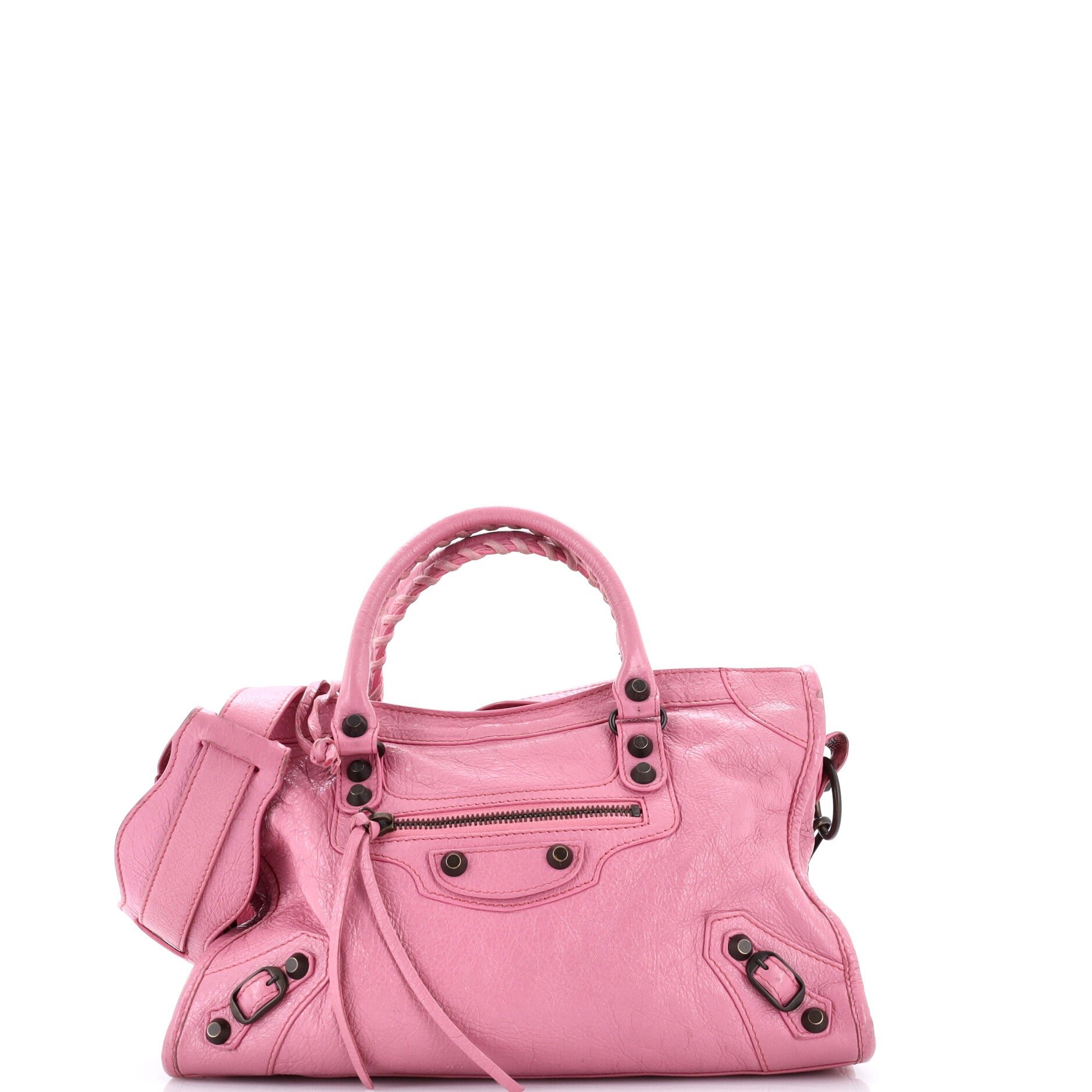 City Classic Studs Bag Leather Small