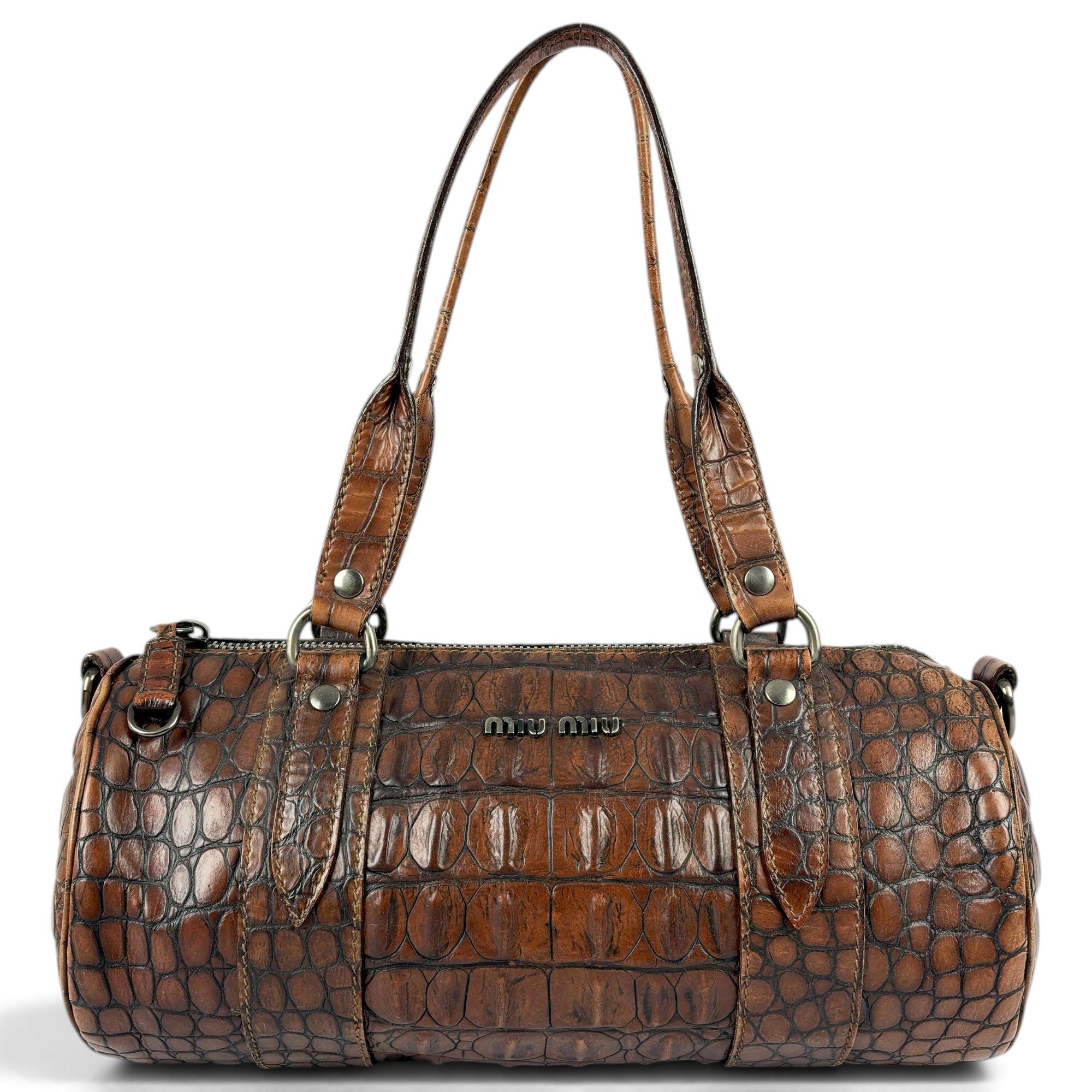 Miu Miu Vitello leather handbag