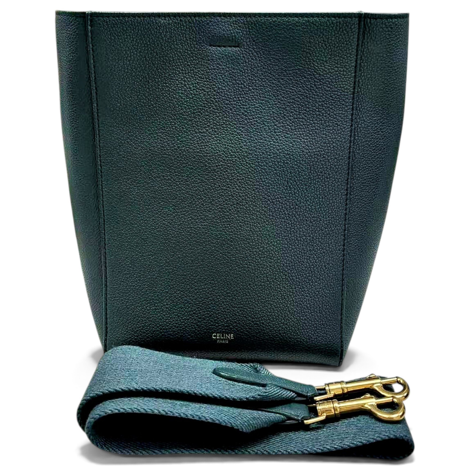 Seau Sangle leather tote