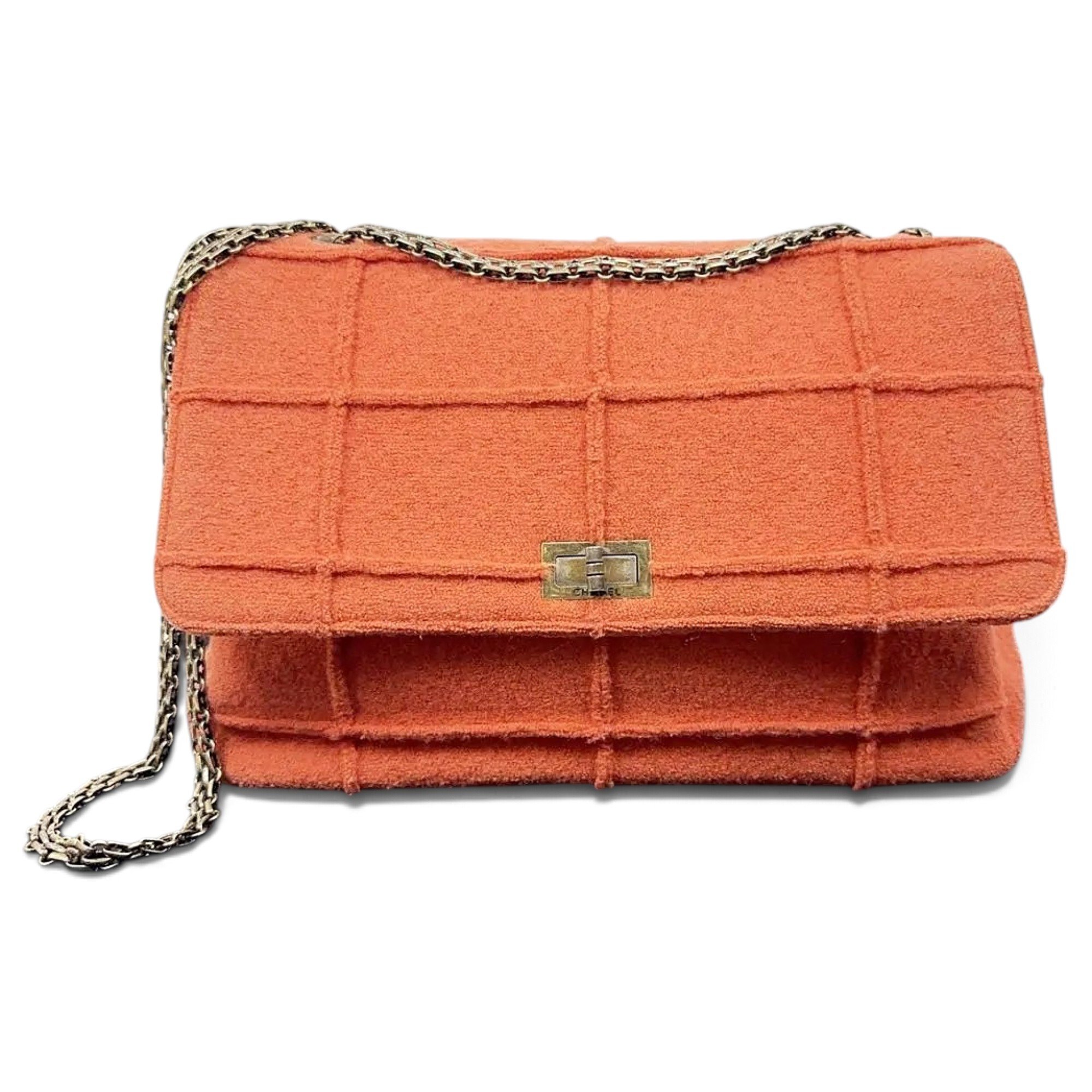 2.55 wool crossbody bag