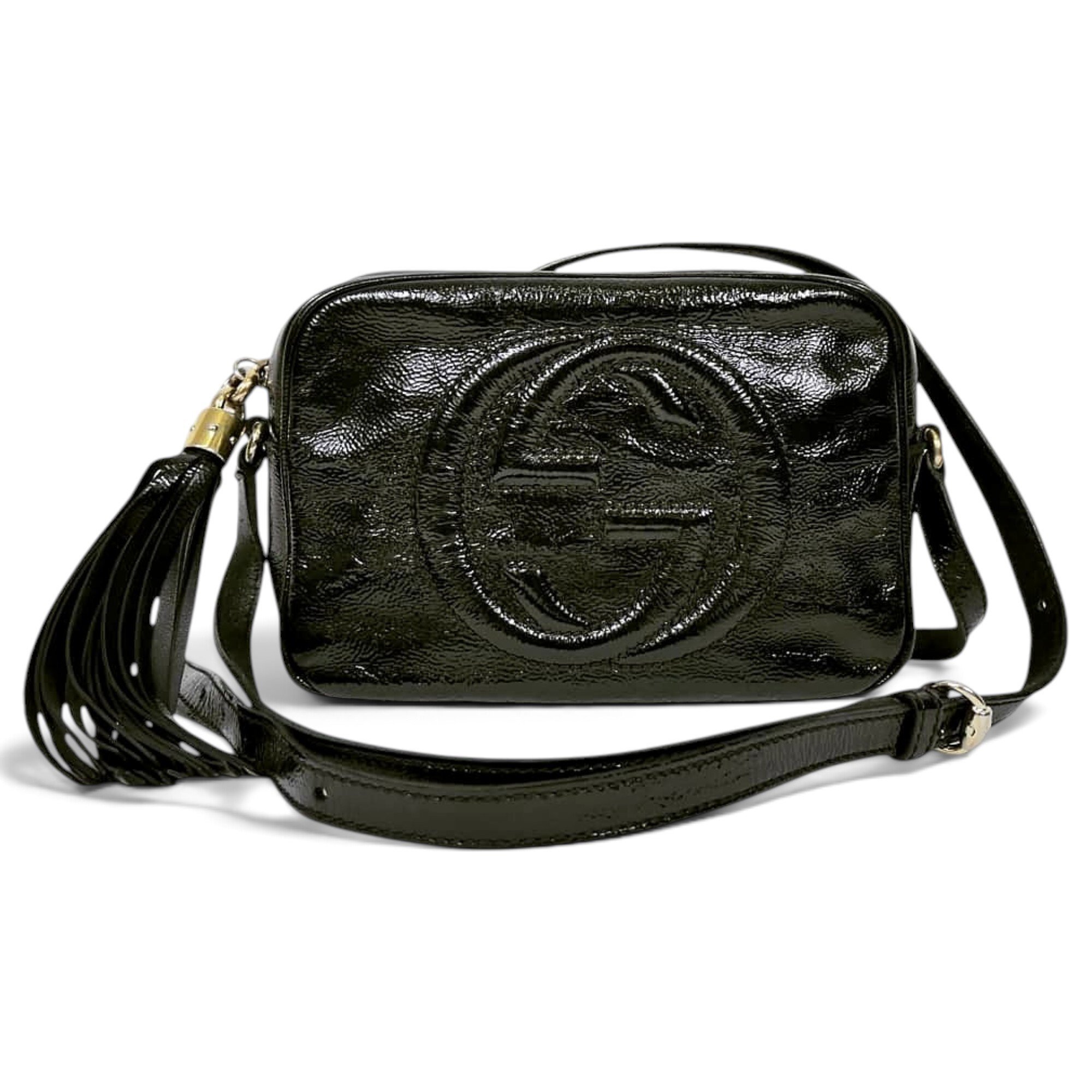 Soho patent leather crossbody bag