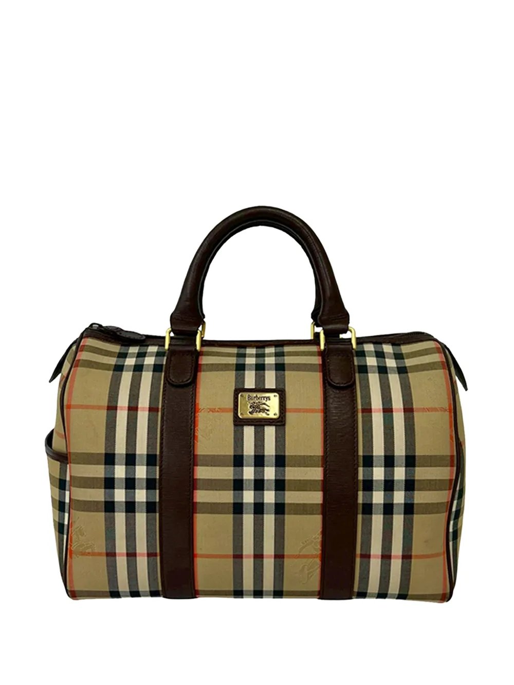 20th Century Nova Check boston bag