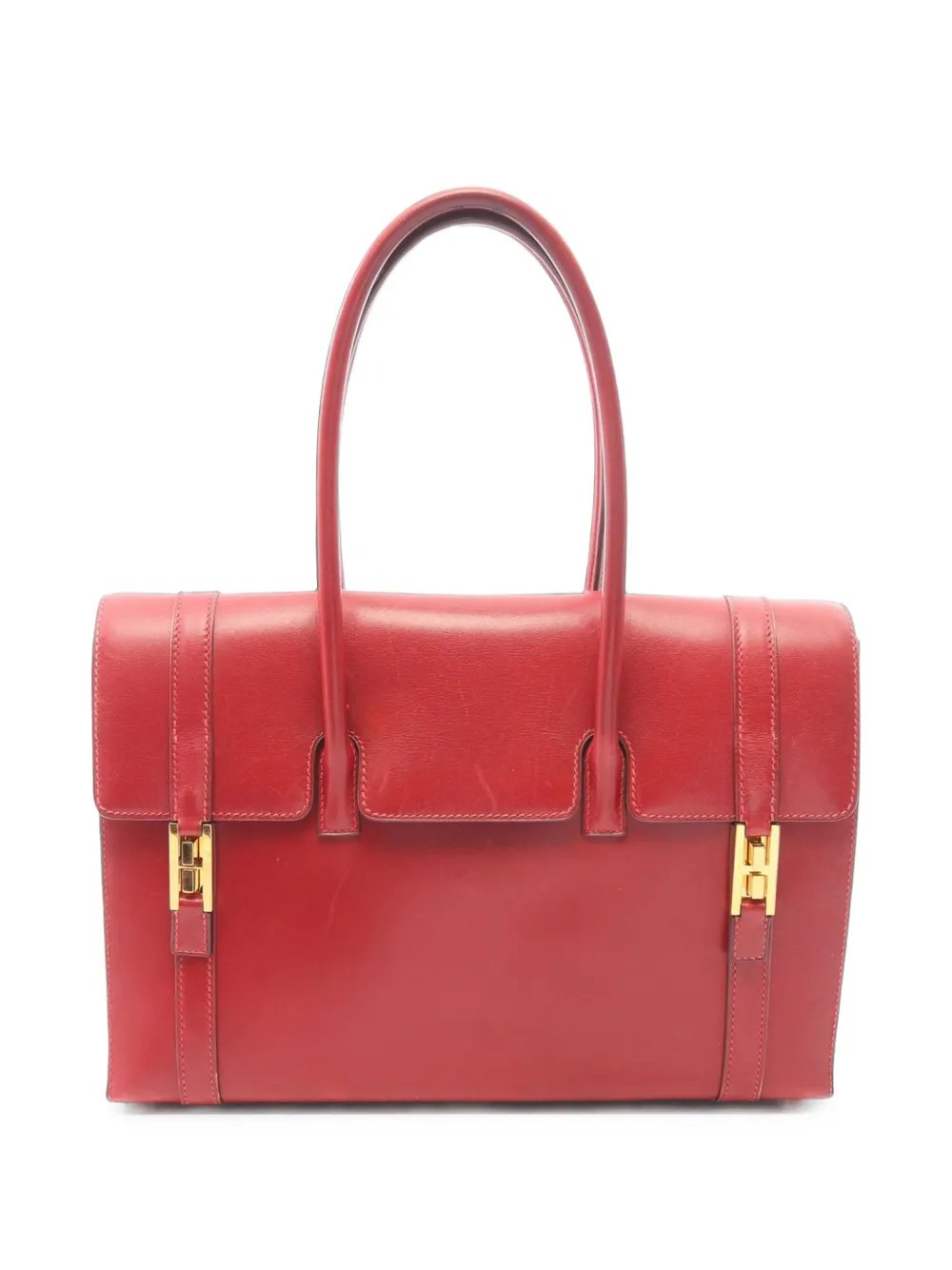 Hermes 2002 Box Calf Drag 37 handbag