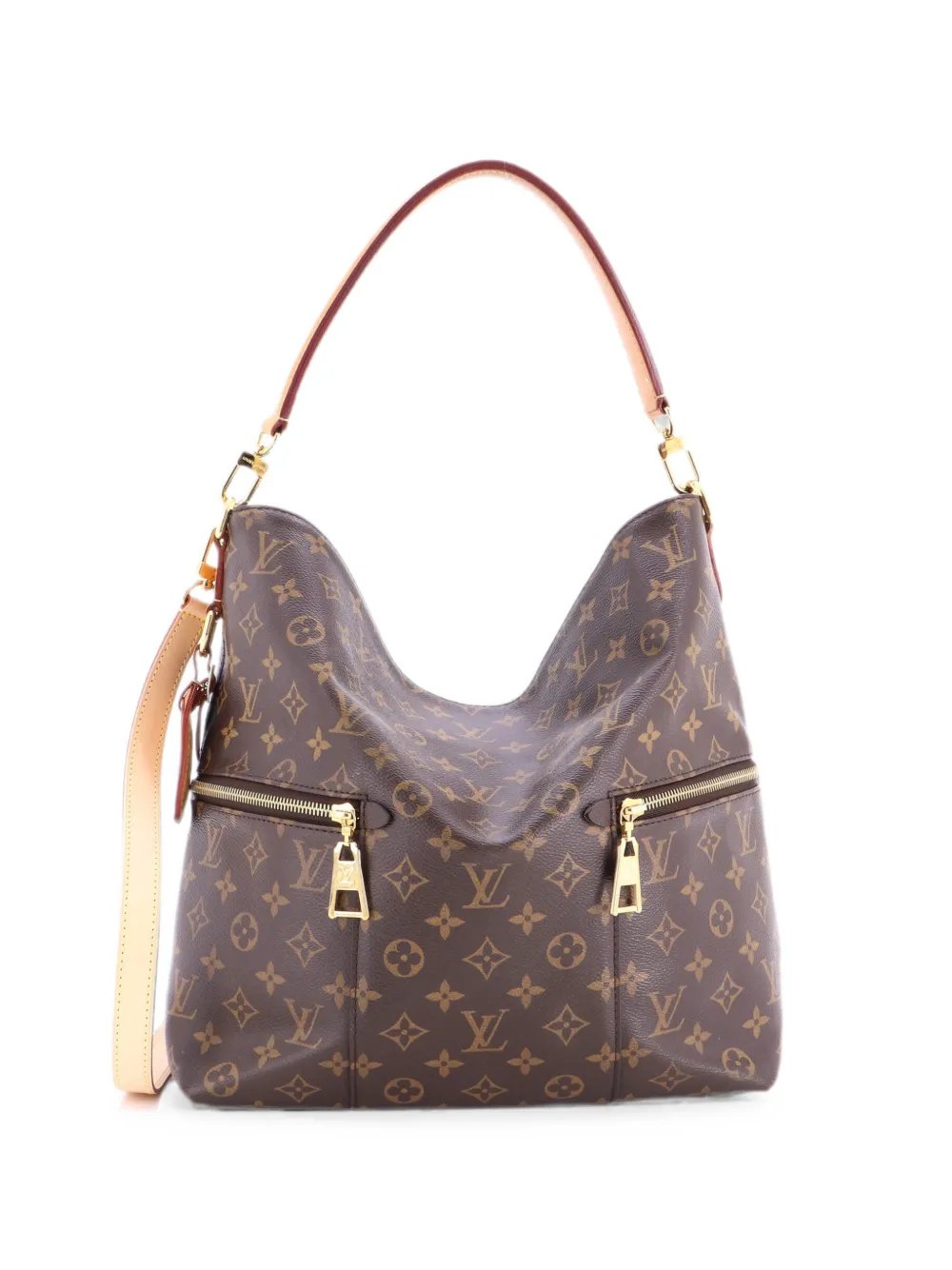 Melie Handbag Monogram Canvas hobo bag