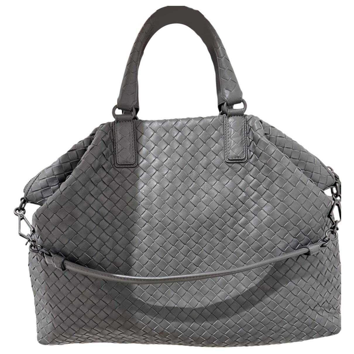 Leather tote