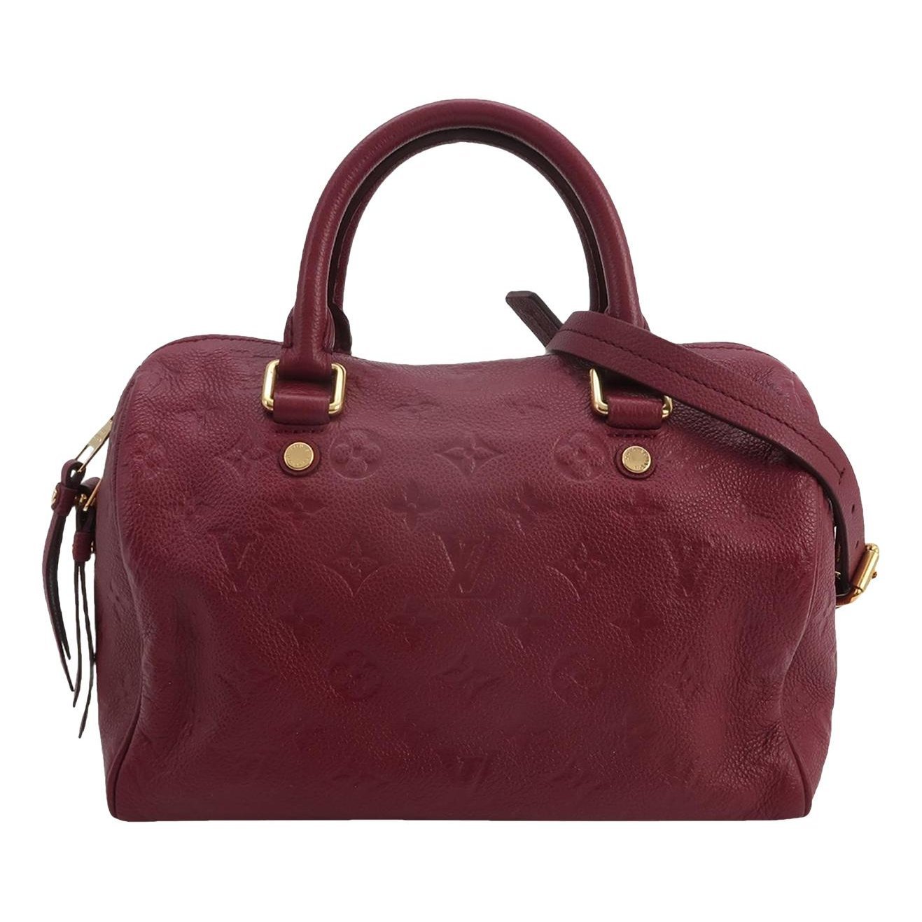 Nano Speedy / Mini HL leather handbag