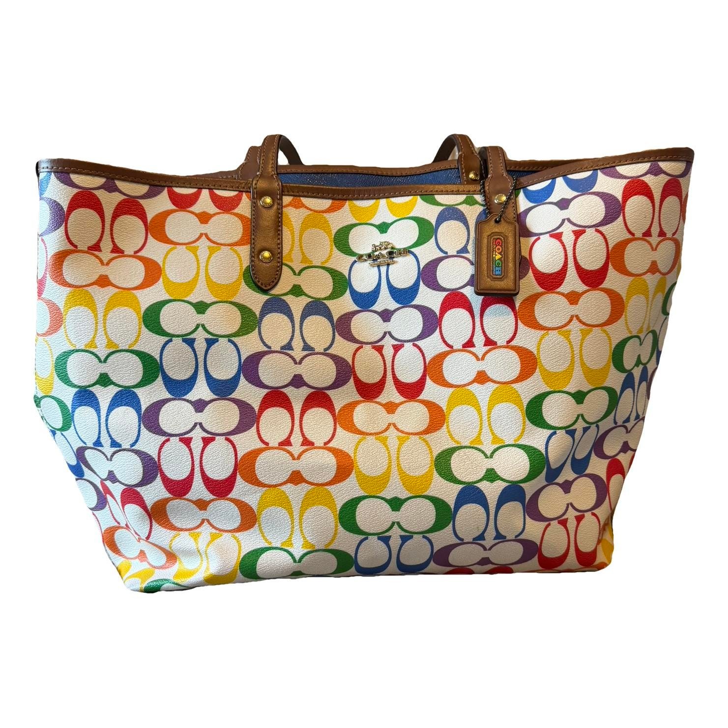 CITY ZIP TOTE leather tote