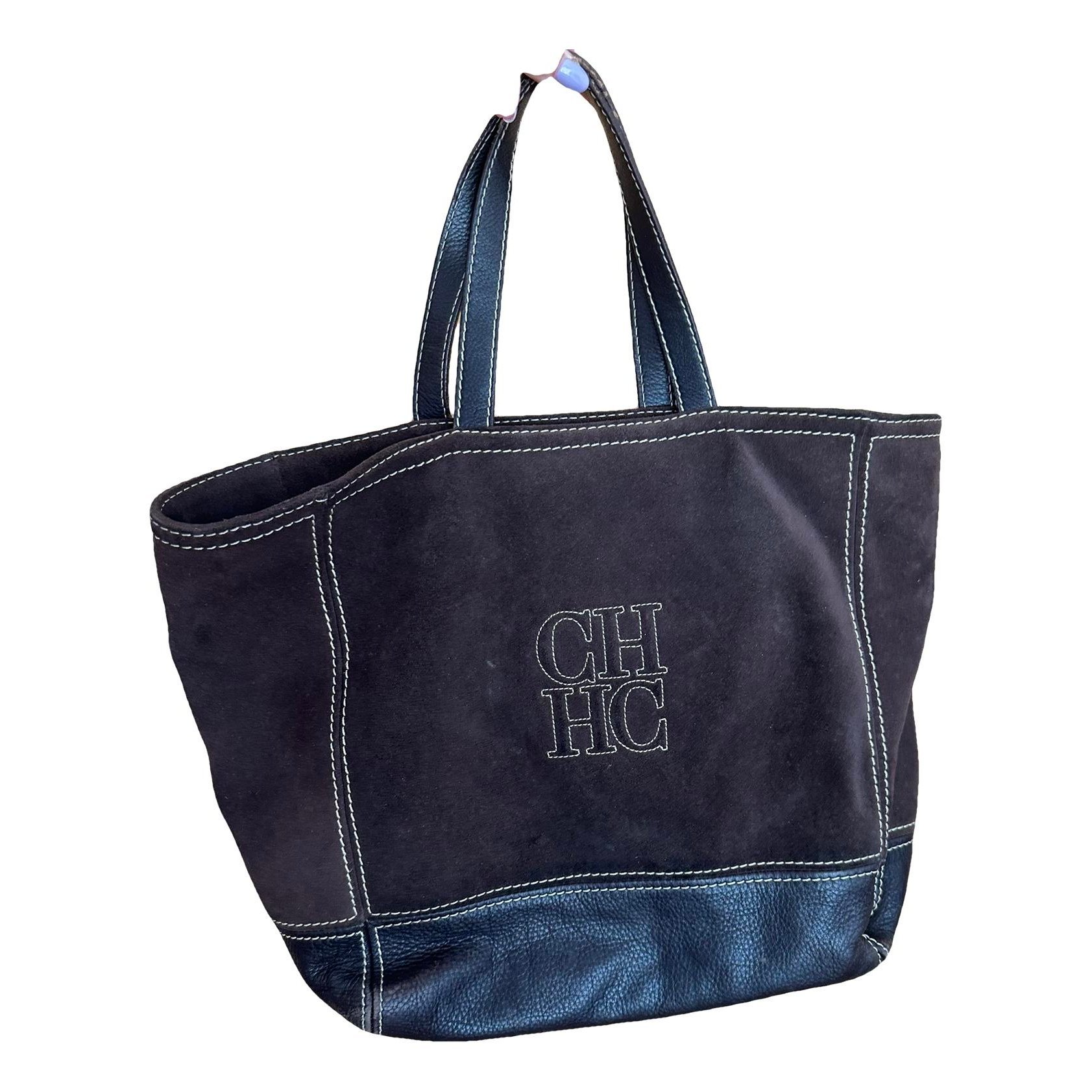 Leather tote