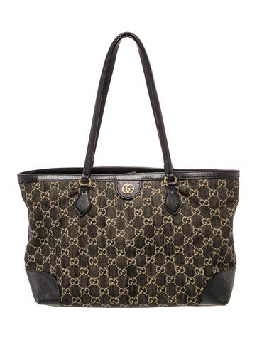 GG Denim Ophidia Medium