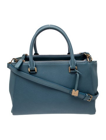 Saffiano Leather Top Handle Bag