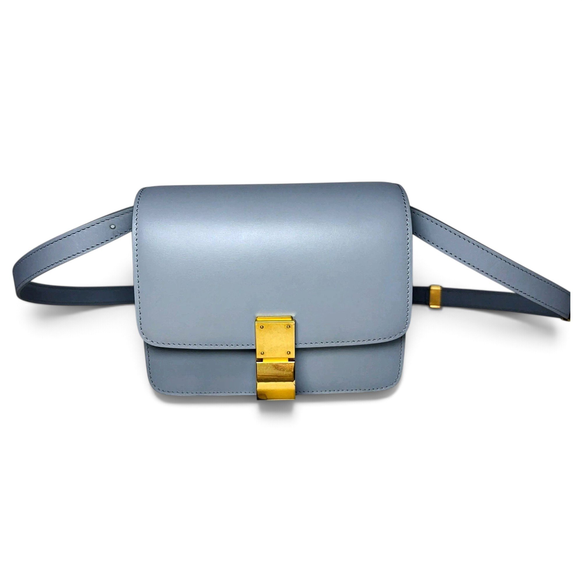 Classic leather crossbody bag
