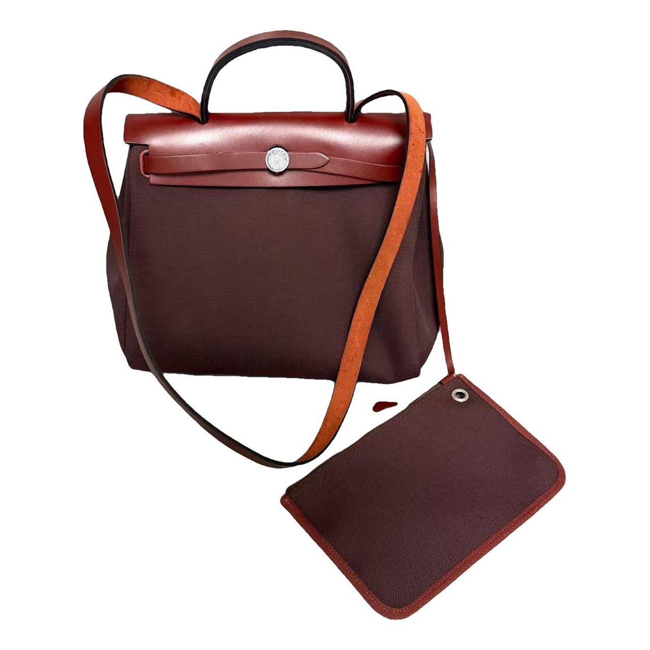 Herbag leather handbag