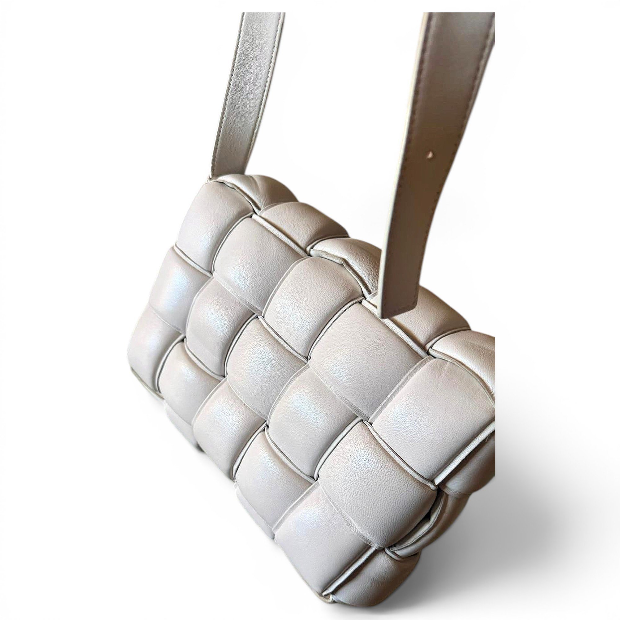 Cassette Padded leather crossbody bag