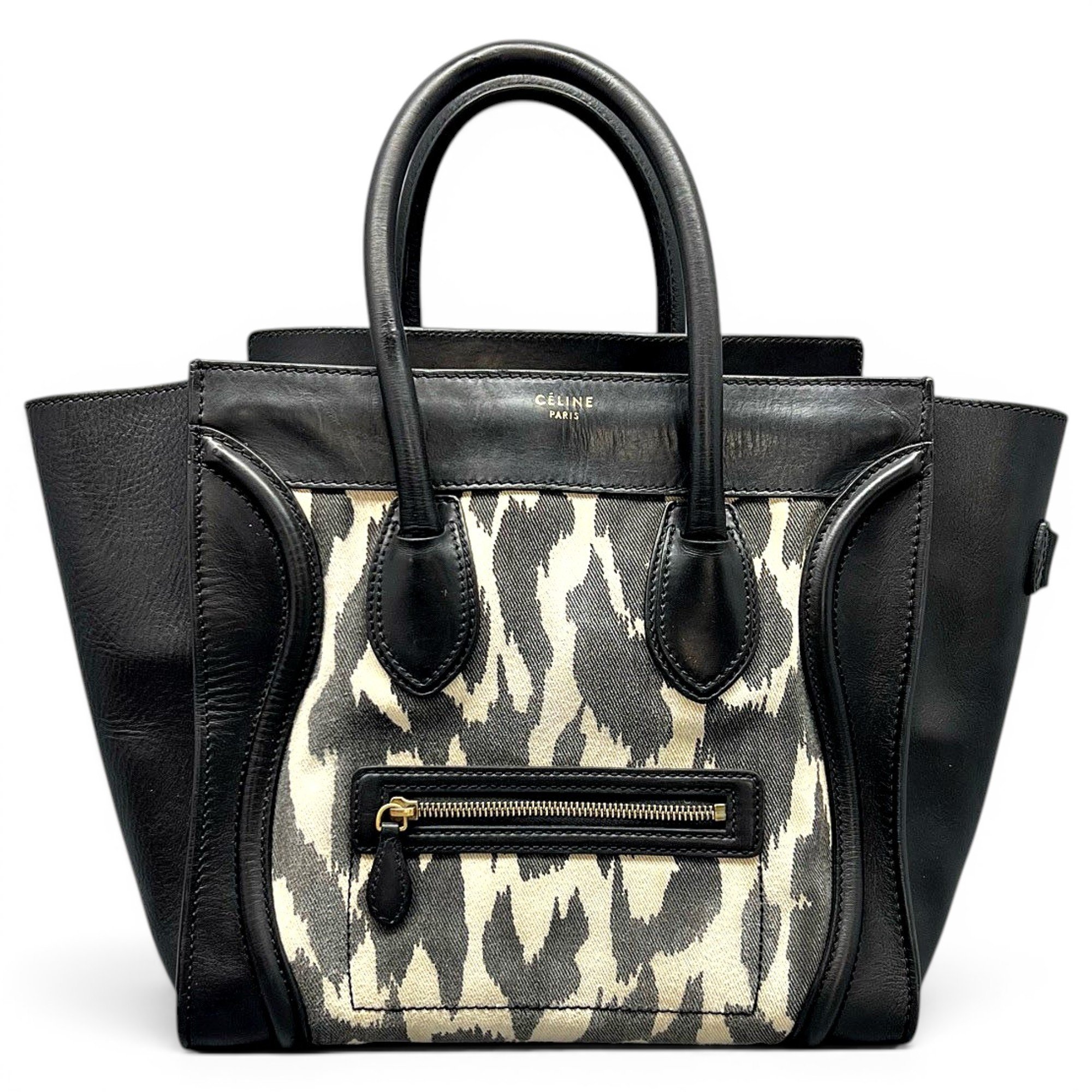 Luggage leather handbag