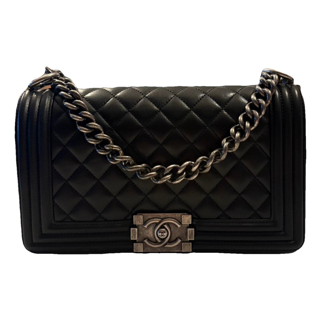 Boy leather crossbody bag