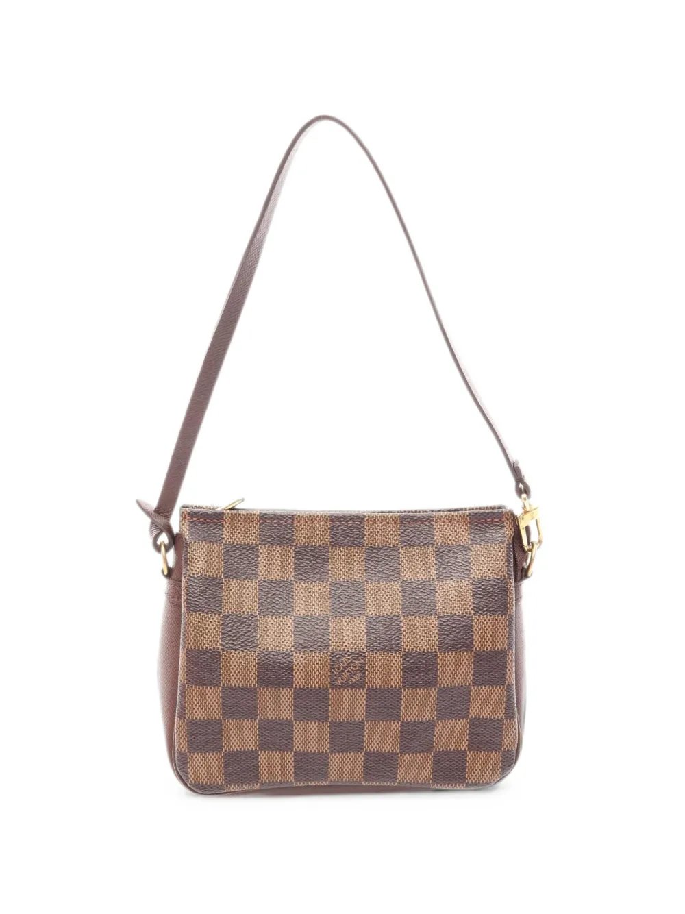 1991 Damier Ebene Makeup Trousse mini shoulder bag